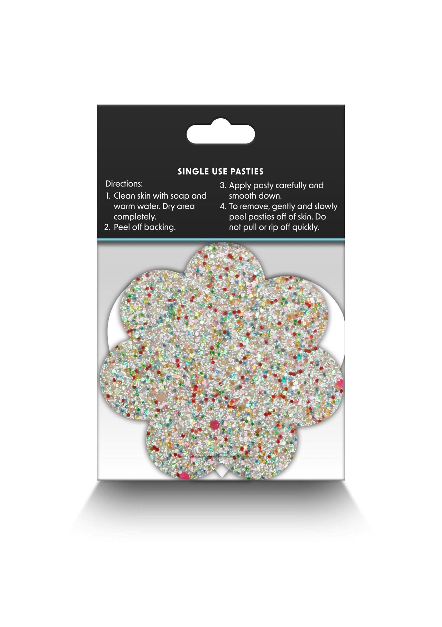 NS Novelties Pasties Heart & Flower 2 Pair