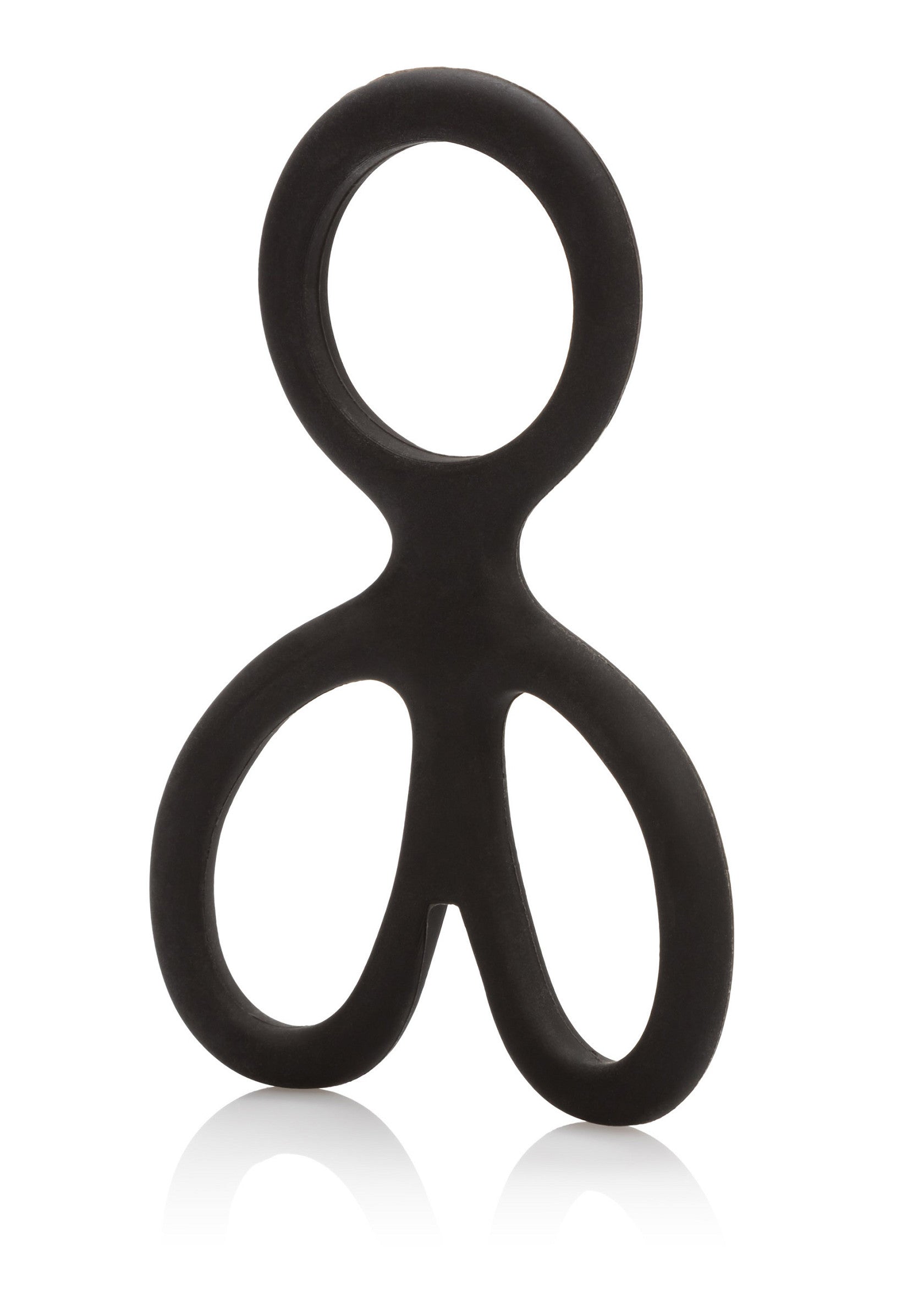 Anneau pénien noir pour améliorer l'érection et le plaisir sexuel.; Zwarte penisring voor betere erectie en seksueel plezier.; Black cock ring for enhanced erection and sexual pleasure.