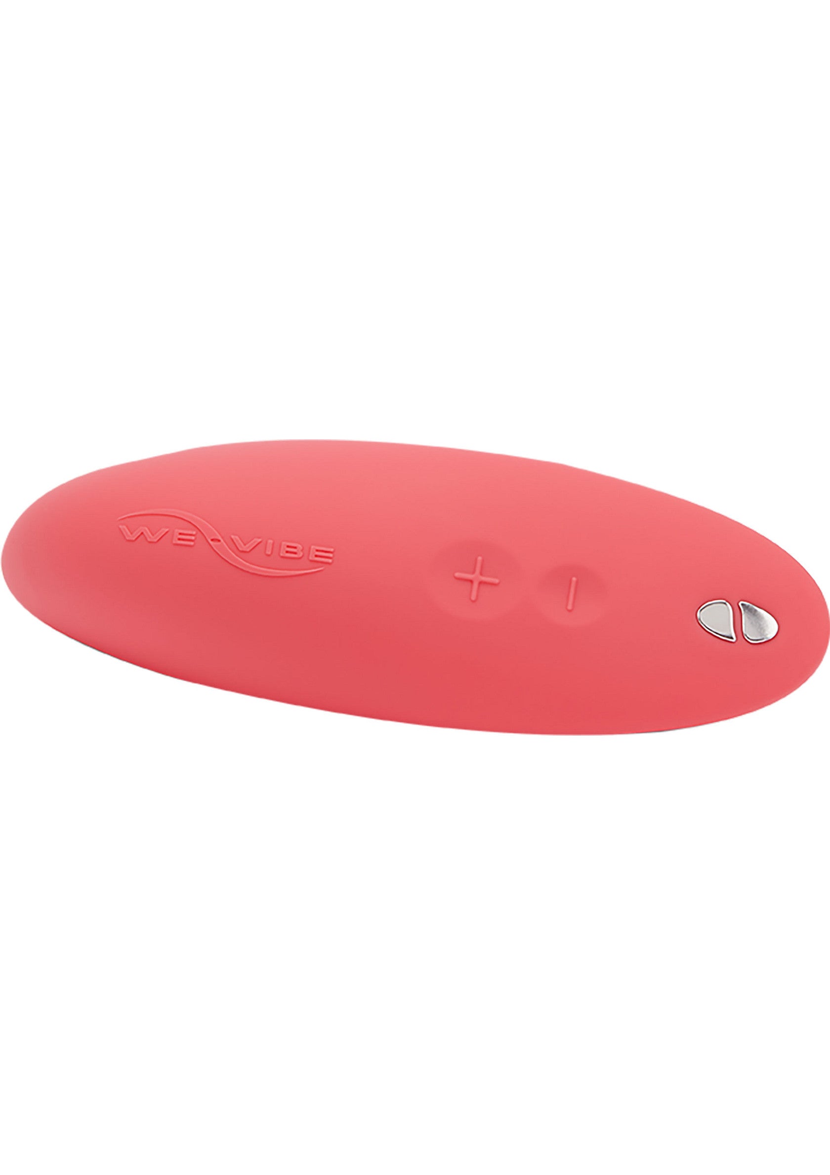 We-Vibe Tango X corail : vibromasseur discret et puissant pour des sensations intenses et personnalisées.; We-Vibe Tango X koraal: discrete en krachtige vibrator voor intense en persoonlijke sensaties.; We-Vibe Tango X coral: discreet, powerful vibrator for intense, personalized sensations.
