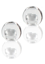 Billes en verre transparentes, parfaites pour la décoration ou les jeux. Sphères lisses et brillantes pour une touche d'élégance.; Transparante glazen knikkers, perfect voor decoratie of spelletjes. Gladde, glanzende bollen voor een elegante toets.; Clear glass marbles, perfect for decoration or games. Smooth, shiny spheres for an elegant touch.