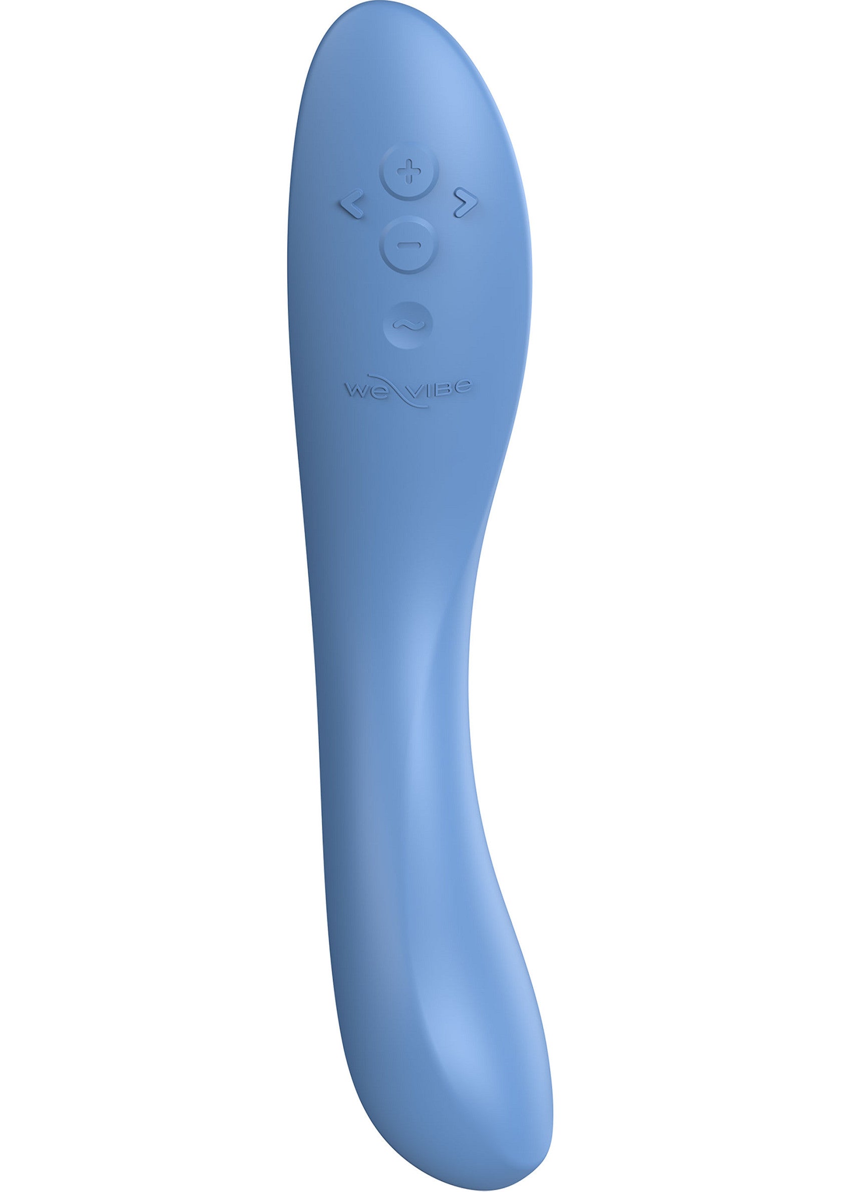 Vibromasseur bleu élégant pour une expérience intime et sensuelle.; Elegante blauwe vibrator voor een intieme en sensuele ervaring.; Sleek blue vibrator for an intimate and sensual experience.