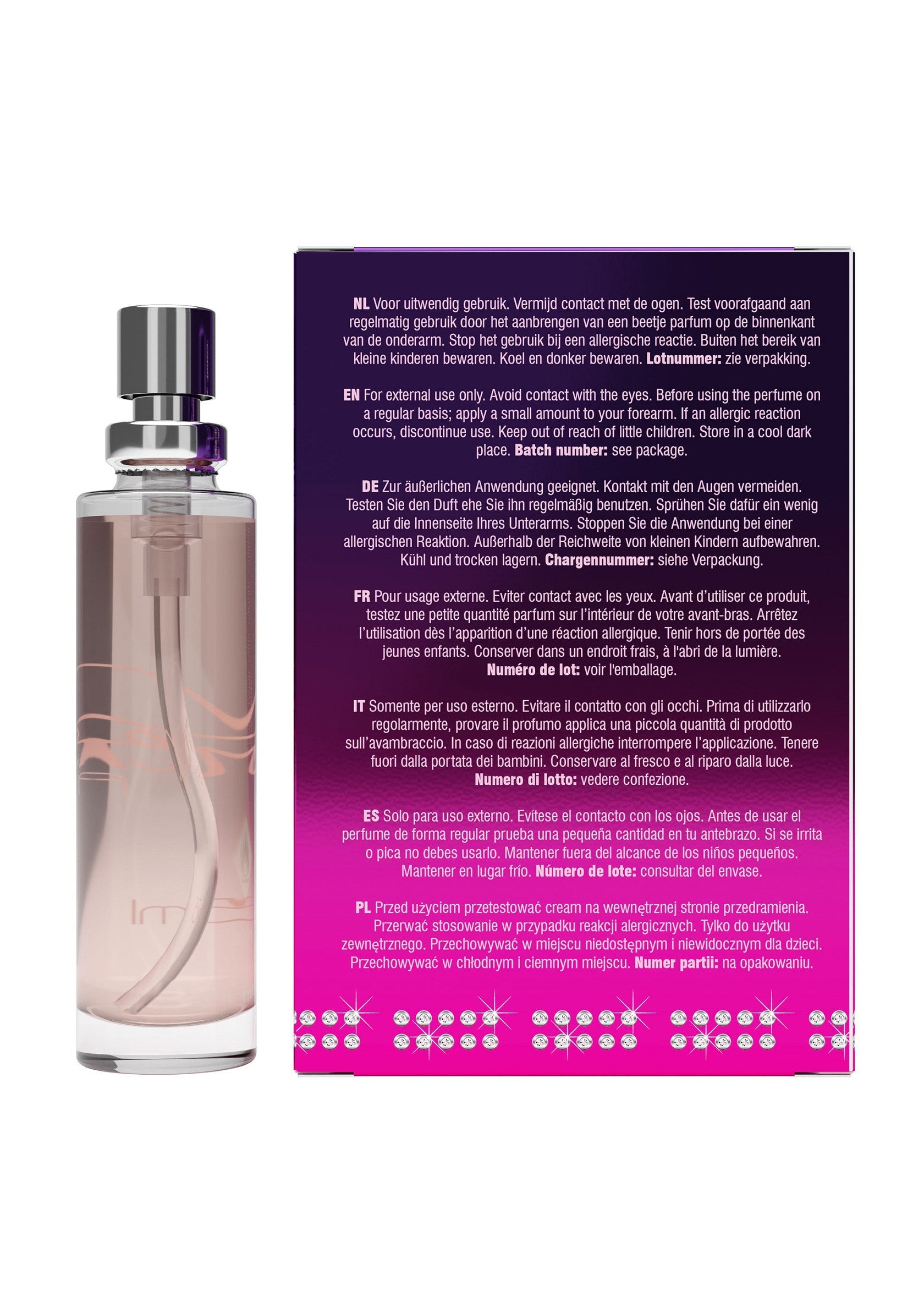 Parfum élégant en flacon. Idéal pour une senteur délicate et raffinée. Découvrez notre collection de parfums.; Elegant parfum in fles. Ideaal voor een delicate en verfijnde geur. Bekijk onze parfumcollectie.; Elegant perfume in a bottle. Ideal for a delicate and refined scent. Discover our perfume collection.