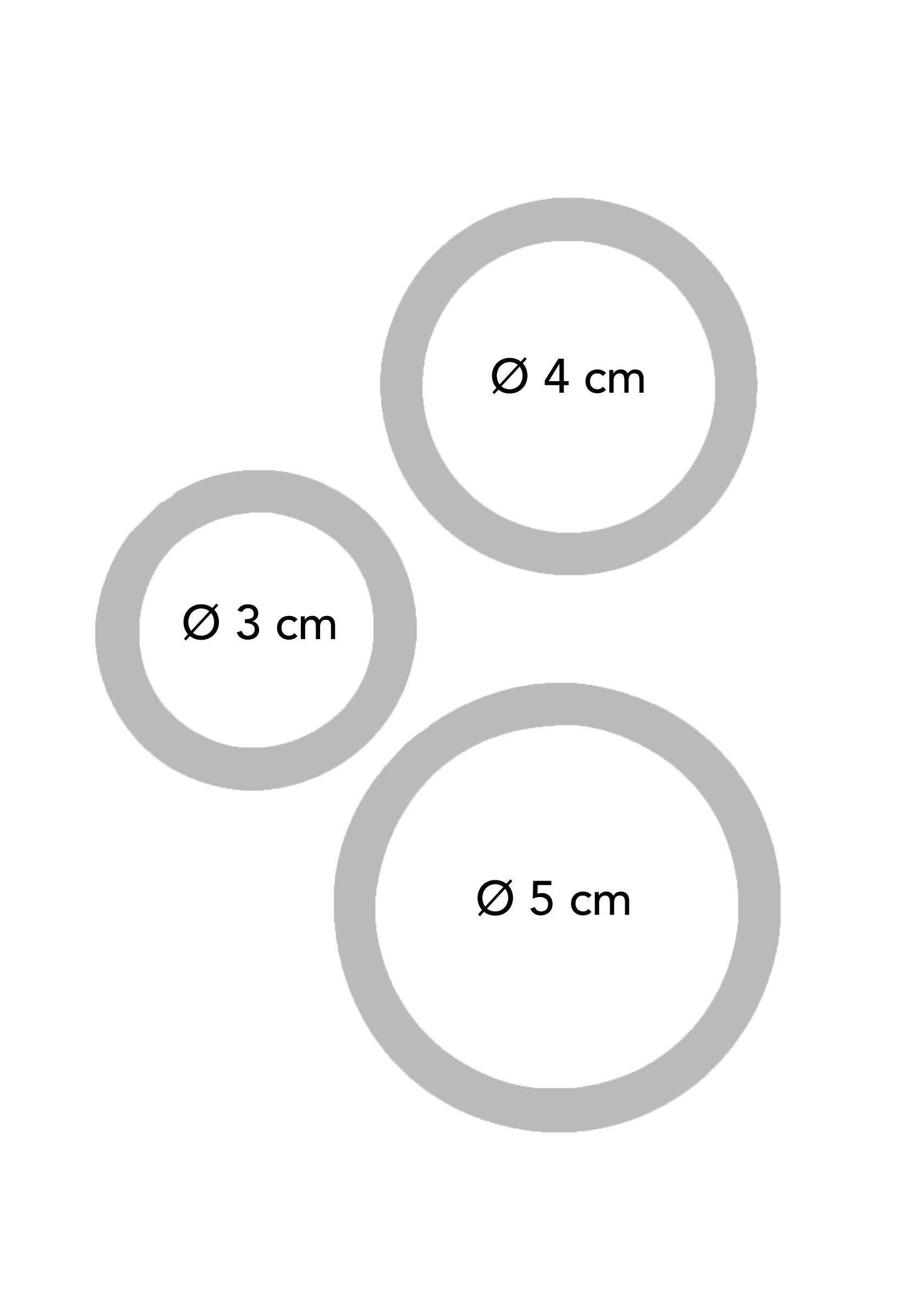 Cercles gris: 3 cm, 4 cm et 5 cm pour vos projets créatifs. Parfait pour le bricolage et la décoration!; Grijze cirkels: 3 cm, 4 cm en 5 cm voor uw creatieve projecten. Perfect voor doe-het-zelven en decoratie!; Gray circles: 3 cm, 4 cm and 5 cm for your creative projects. Perfect for DIY and decoration!