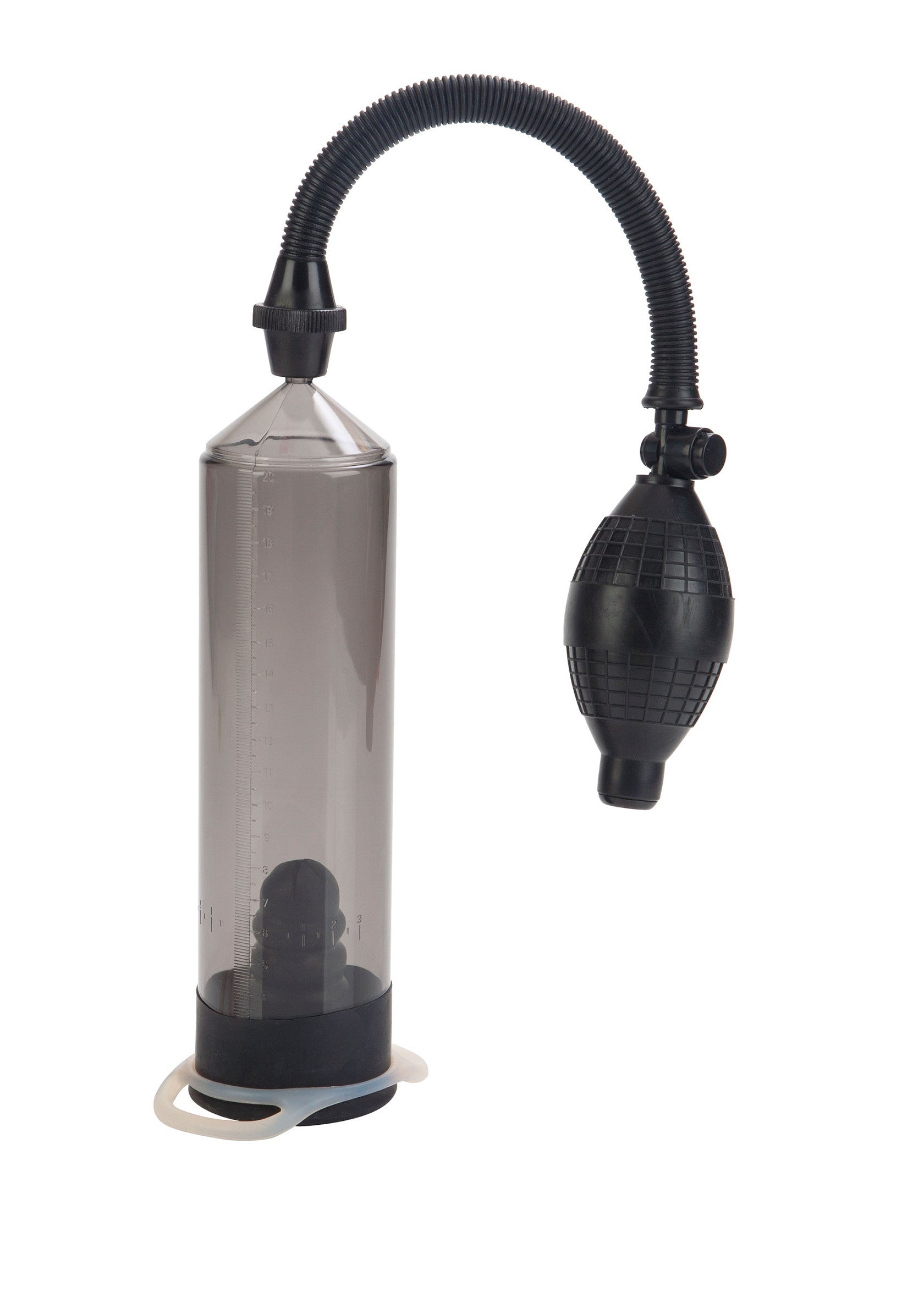 Pompe à pénis noire pour plus de plaisir et de satisfaction. Améliorez votre vie sexuelle dès aujourd'hui !; Zwarte penispomp voor meer plezier en voldoening. Verbeter vandaag nog je seksleven!; Black penis pump for enhanced pleasure and satisfaction. Improve your sex life today!
