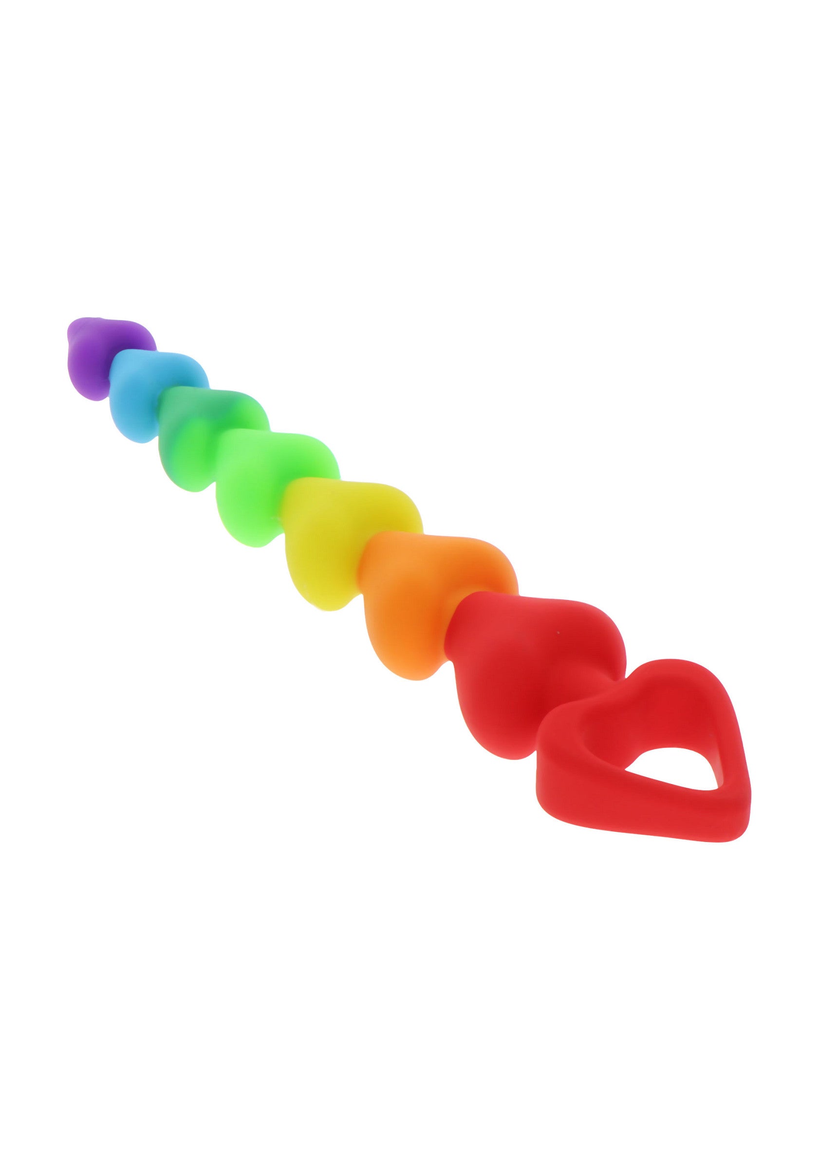 ToyJoy Rainbow Heart Beads