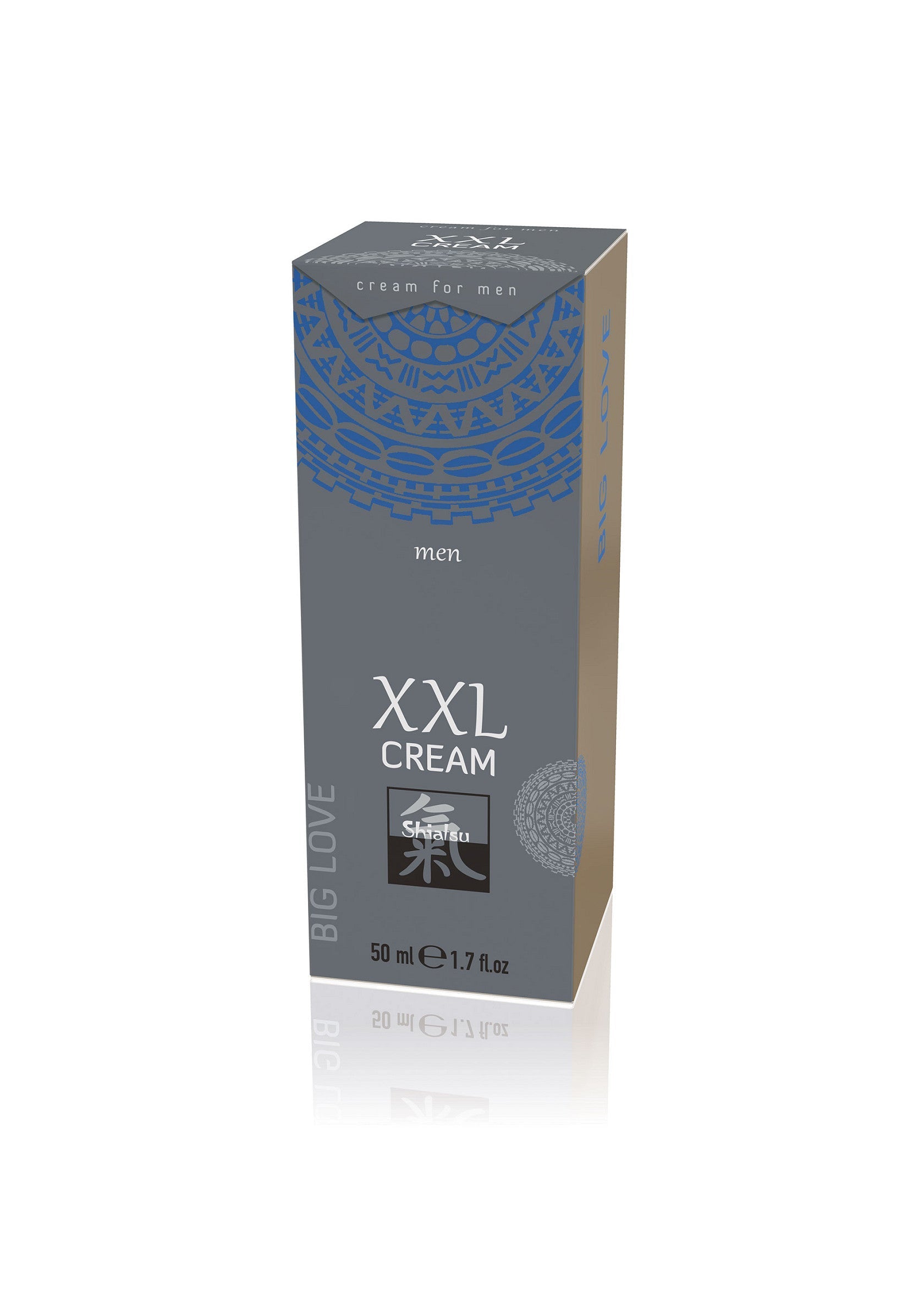 Crème XXL pour hommes. Soin pour hommes.; XXL crème voor mannen. Mannen verzorging.; XXL cream for men. Men's care.