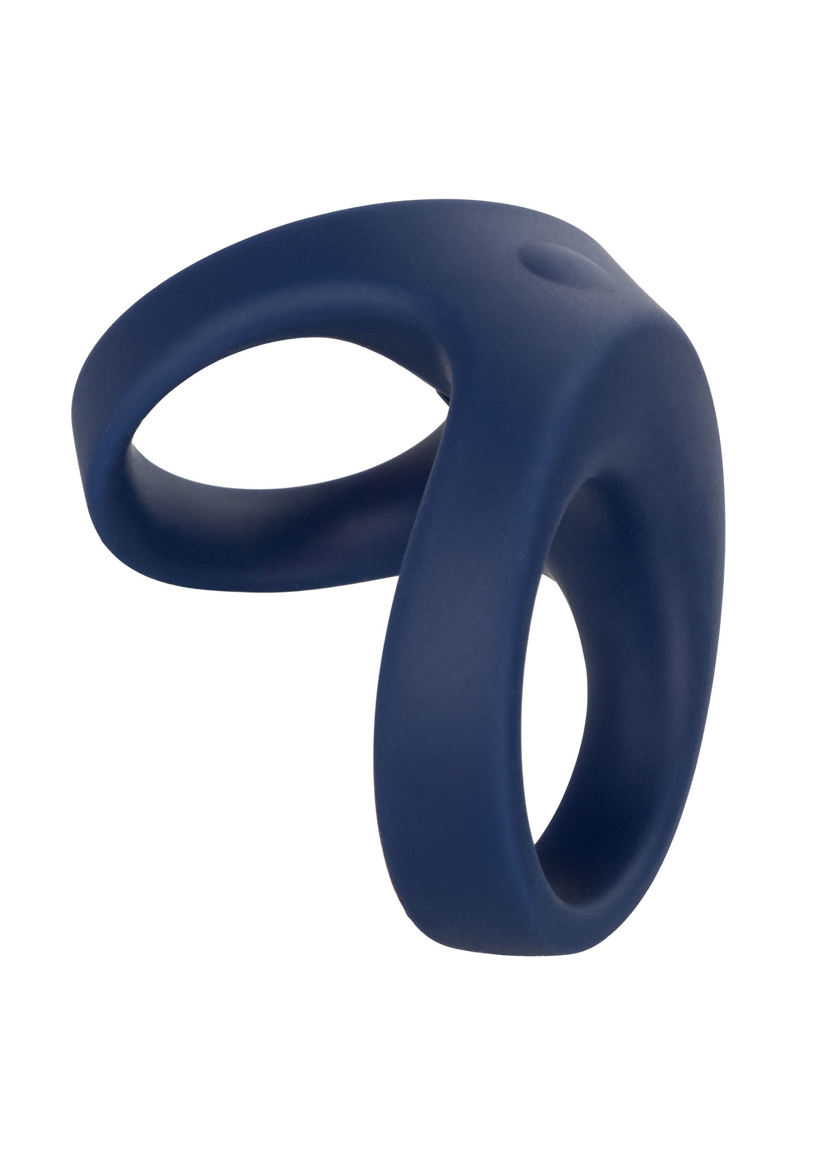 Anneau pénien bleu pour plus de plaisir et de sensations. Jouet sexuel pour hommes.; Blauwe penisring voor extra plezier en sensatie. Seksueel speeltje voor mannen.; Blue cock ring for enhanced pleasure and sensation. Sexual toy for men.