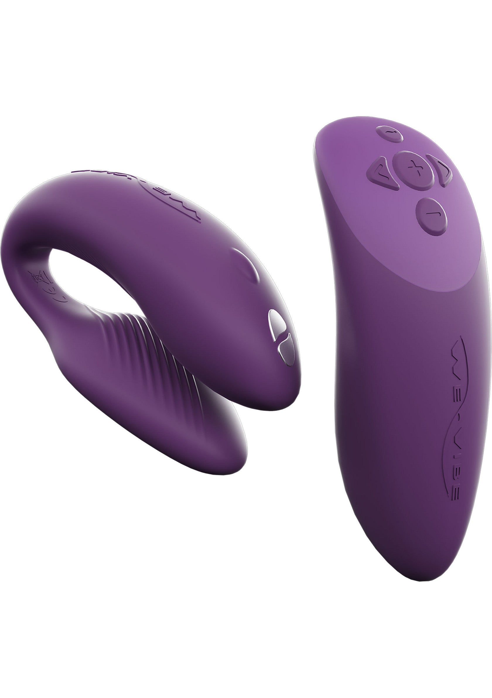 We-Vibe Nova 2 vibrateur pour couple, violet, avec télécommande. Plaisir partagé garanti !; We-Vibe Nova 2 paars vibrator voor koppels met afstandsbediening. Gegarandeerd gedeeld plezier!; We-Vibe Nova 2 purple couples vibrator with remote control. Guaranteed shared fun!