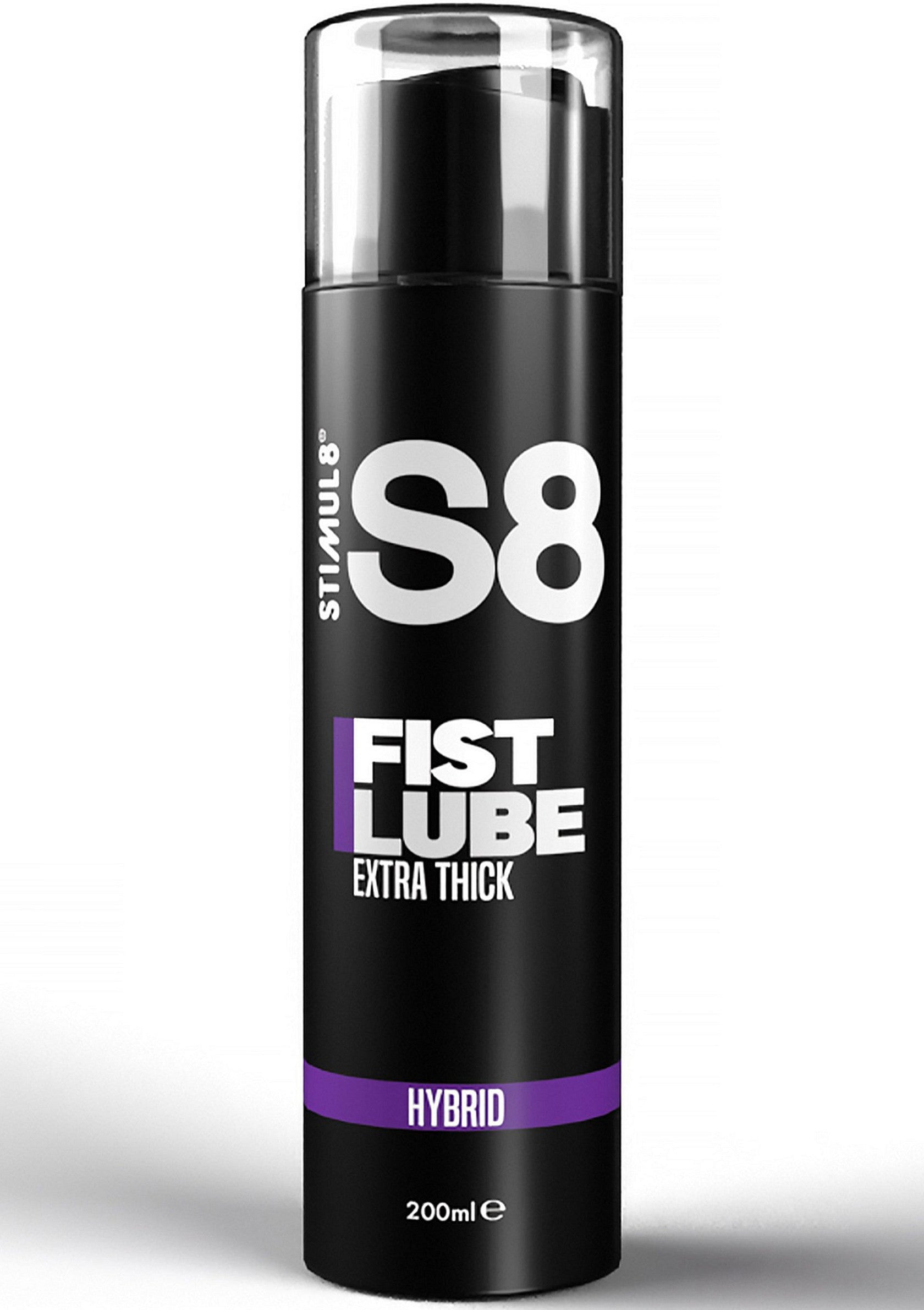 Lubrifiant S8 Fist Lube Extra Thick Hybrid 200ml pour des sensations intenses et un confort optimal. Découvrez le plaisir ultime !; S8 Fist Lube Extra Thick Hybrid glijmiddel 200ml voor intense sensaties en optimaal comfort. Ontdek ultiem genot!; S8 Fist Lube Extra Thick Hybrid lubricant 200ml for intense sensations and optimal comfort. Discover ultimate pleasure!