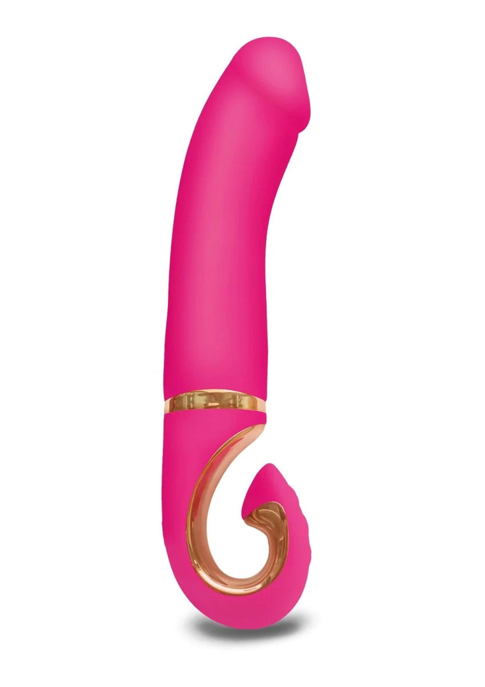 Vibromasseur rose avec forme unique pour le plaisir féminin. Découvrez des sensations intenses !; Roze vibrator met unieke vorm voor vrouwelijk genot. Ervaar intense sensaties!; Pink vibrator with a unique shape for feminine pleasure. Experience intense sensations!