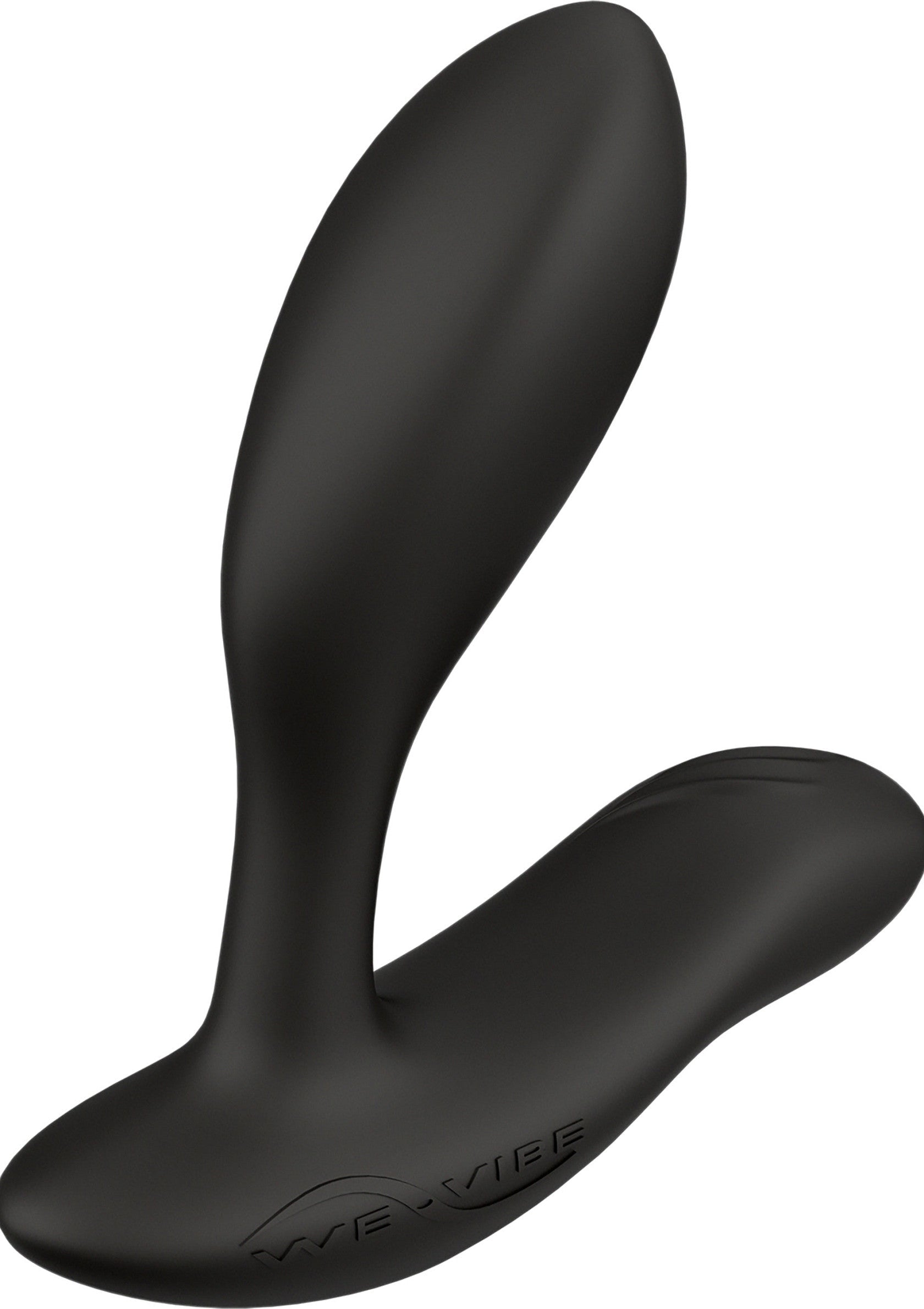 Vibromasseur noir We-Vibe Tango X pour le plaisir personnel et la stimulation clitoridienne.; Zwarte We-Vibe Tango X vibrator voor persoonlijk genot en clitorale stimulatie.; Black We-Vibe Tango X vibrator for personal pleasure and clitoral stimulation.