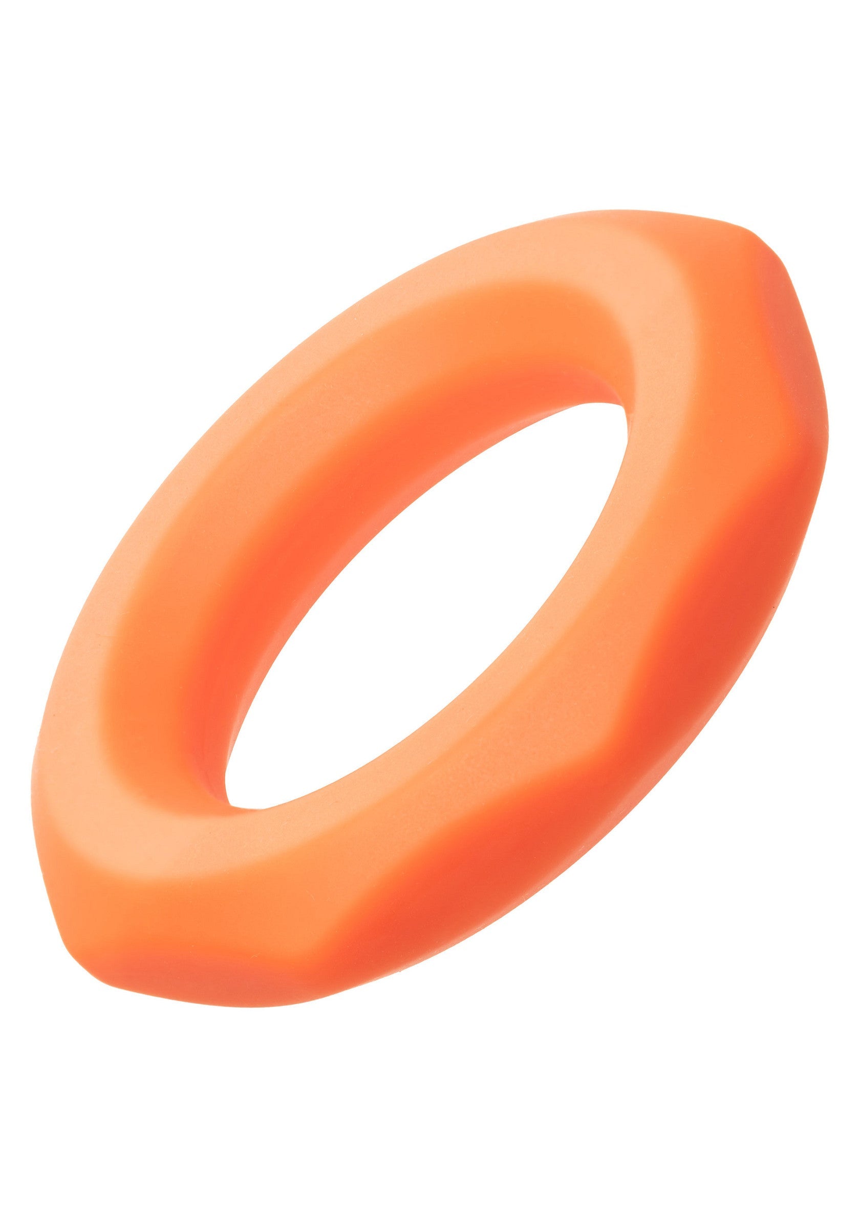 Anneau vibrant orange texturé pour couples, plaisir intense garanti!; Oranje vibrerende ring met textuur voor koppels, intens genot gegarandeerd!; Textured orange vibrating cock ring for couples, intense pleasure guaranteed!