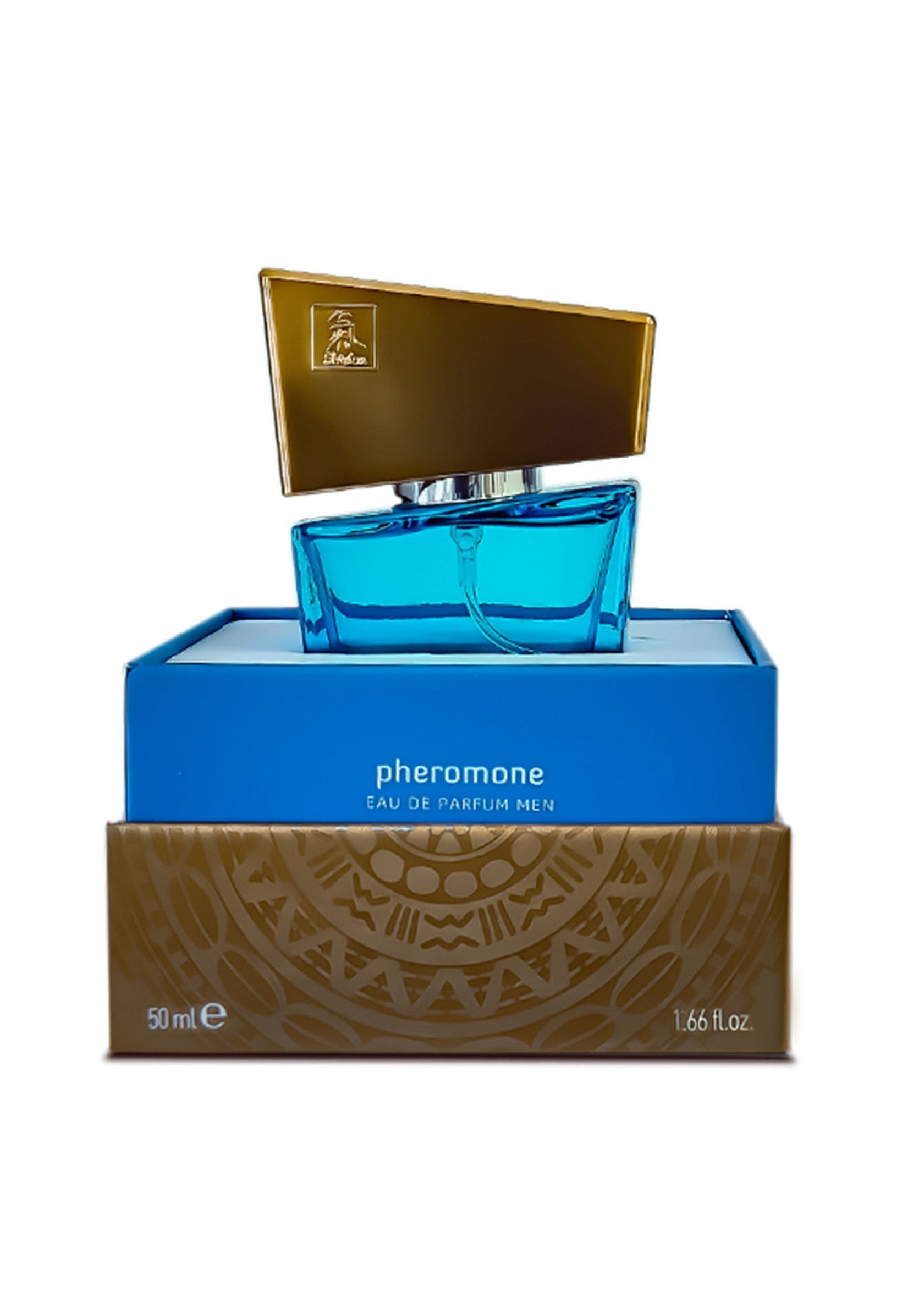 Parfum Phéromone pour homme, 50ml. Un parfum élégant et sophistiqué pour séduire et captiver.; Feromoon parfum voor mannen, 50ml. Een elegante en verfijnde geur om te verleiden en te boeien.; Pheromone perfume for men, 50ml. An elegant and sophisticated fragrance to seduce and captivate.