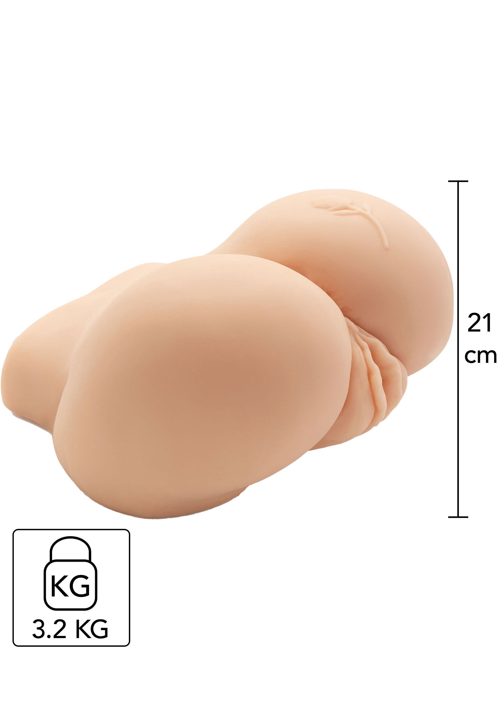 Sexe réaliste 21cm, 3.2kg pour une expérience intime intense et réaliste. Sensations garanties !; Realistisch aanvoelende vagina 21cm, 3.2kg voor een intense en realistische intieme ervaring. Gegarandeerd plezier!; Realistic Pussy 21cm, 3.2kg for an intense and realistic intimate experience. Pleasure guaranteed!