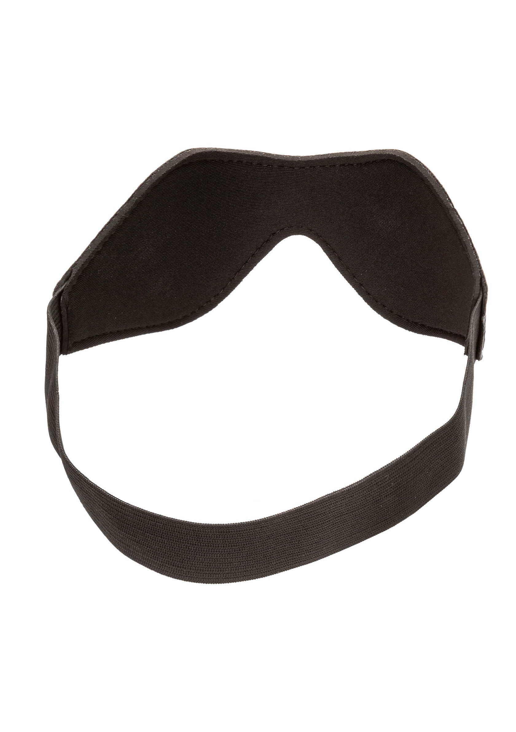 Masque de sommeil noir confortable avec sangle élastique réglable pour un sommeil paisible.; Comfortabel zwart slaapmasker met verstelbare elastische band voor een rustige nachtrust.; Comfortable black sleep mask with adjustable elastic strap for a restful night's sleep.