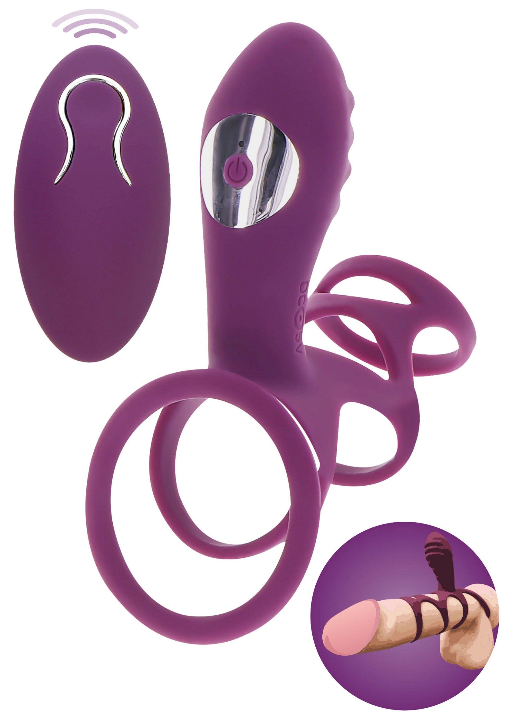 ToyJoy Halo Halo C-Ring Sleeve