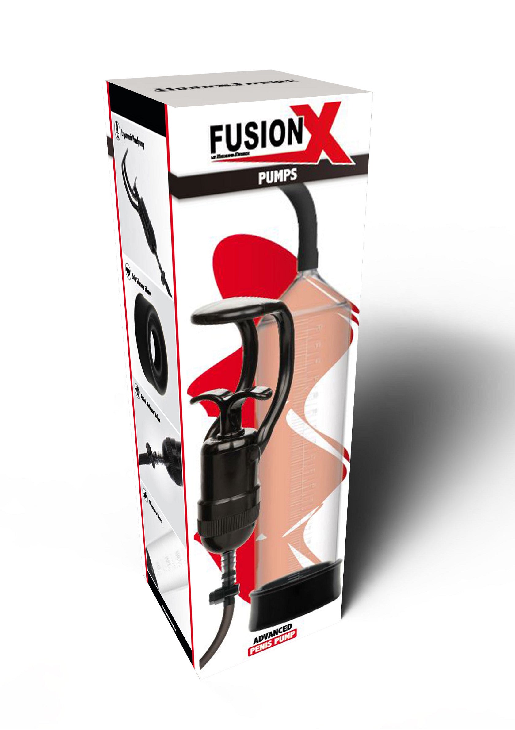 Fusion X Pumps : pompe à pénis avancée pour une expérience ultime. Découvrez la puissance et le confort !; Fusion X Pumps: geavanceerde penispomp voor de ultieme ervaring. Ontdek kracht en comfort!; Fusion X Pumps: advanced penis pump for the ultimate experience. Discover power and comfort!