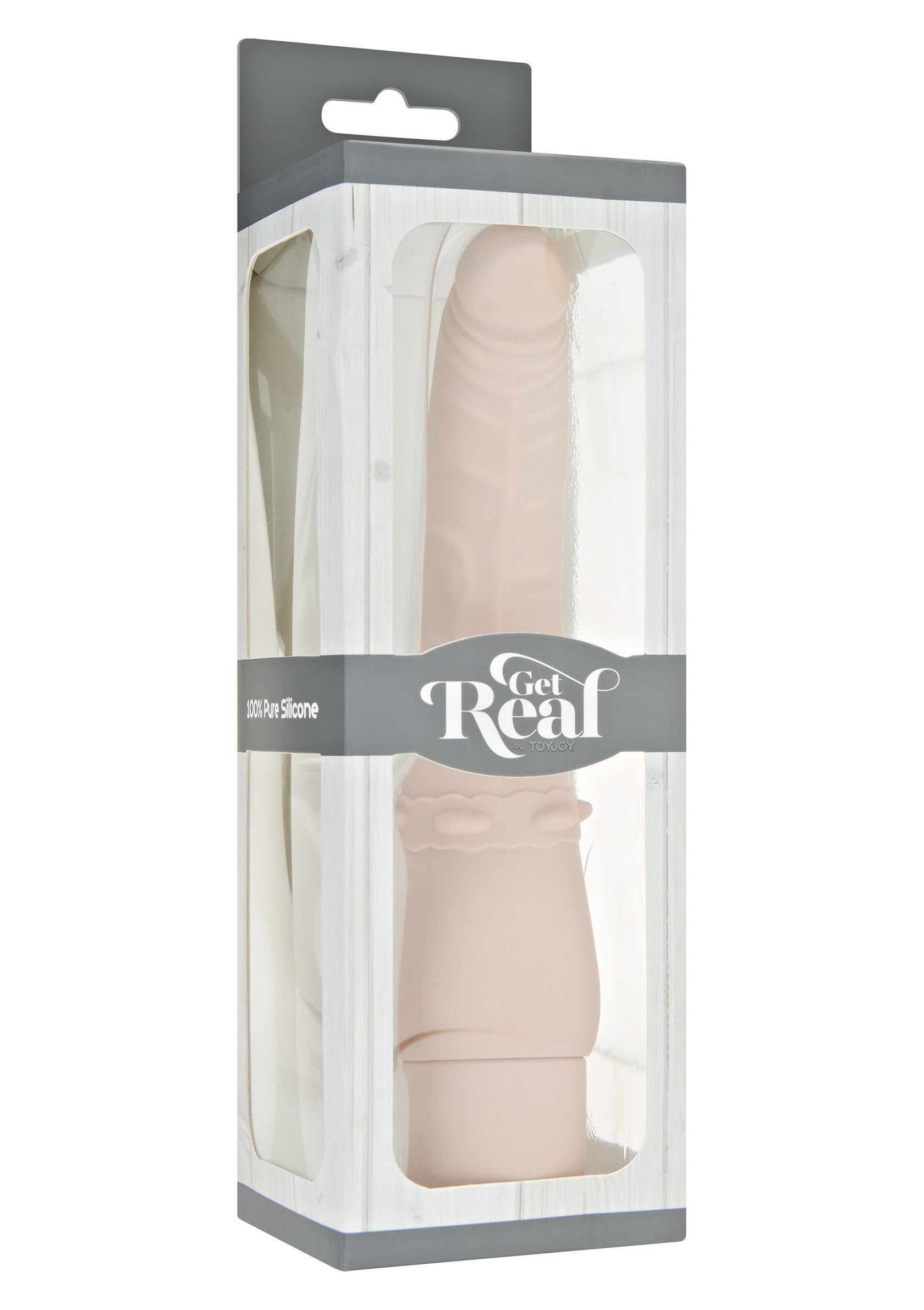 Dildo réaliste Get Real 100% silicone, pour une expérience intime intense et sûre. Découvrez notre collection.; Get Real realistische dildo van 100% siliconen, voor een intense en veilige intieme ervaring. Bekijk onze collectie.; Get Real 100% silicone realistic dildo, for an intense and safe intimate experience. Shop our collection.