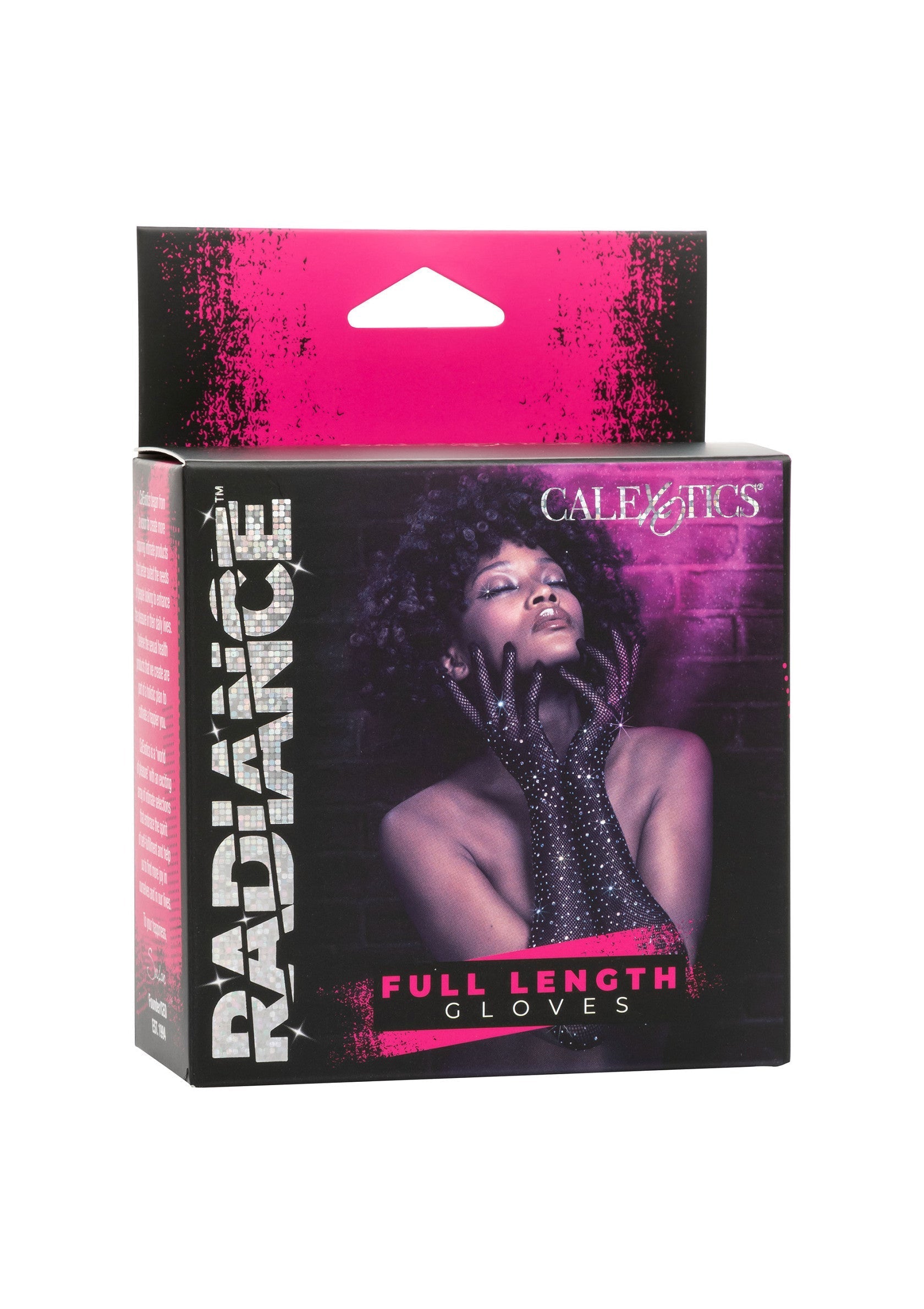 Gants longs CalExotics Radiance : glamour et séduction pour vos soirées coquines.; CalExotics Radiance lange handschoenen: glamour en verleiding voor je ondeugende avonden.; CalExotics Radiance full length gloves: glamour and seduction for your naughty nights.