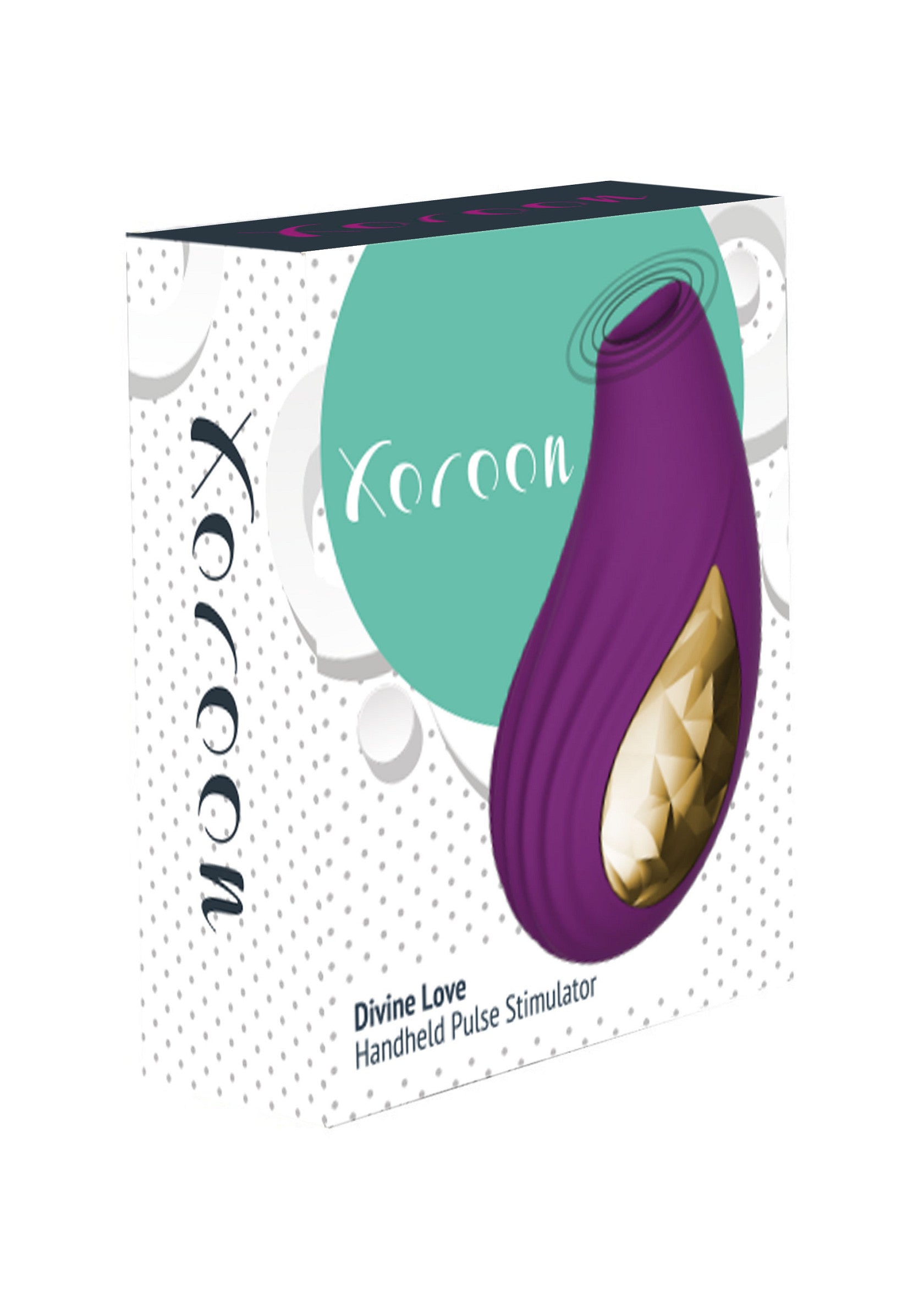 Xoroon Divine Love - Stimulateur de pouls portatif pour adultes.; Xoroon Divine Love - Handheld puls stimulator voor volwassenen.; Xoroon Divine Love - Handheld pulse stimulator for adults.