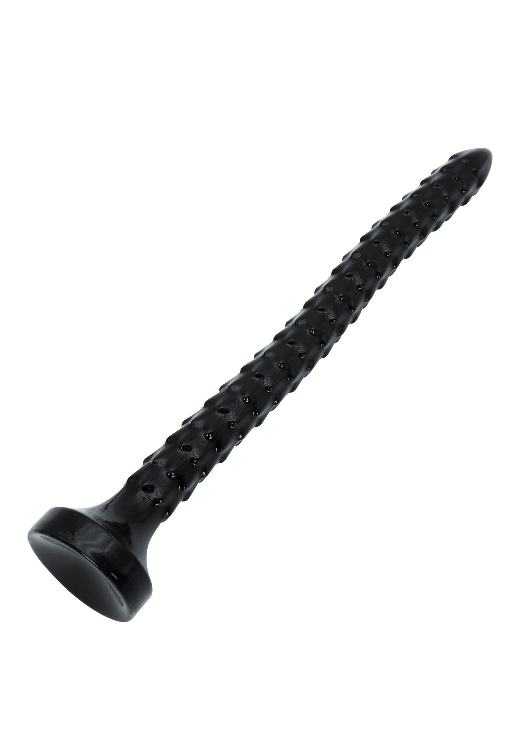 Plug anal noir texturé pour une sensation intense. Stimulation garantie.; Getextureerde zwarte anale plug voor een intense sensatie. Gegarandeerde stimulatie.; Textured black anal plug for an intense sensation. Stimulation guaranteed.