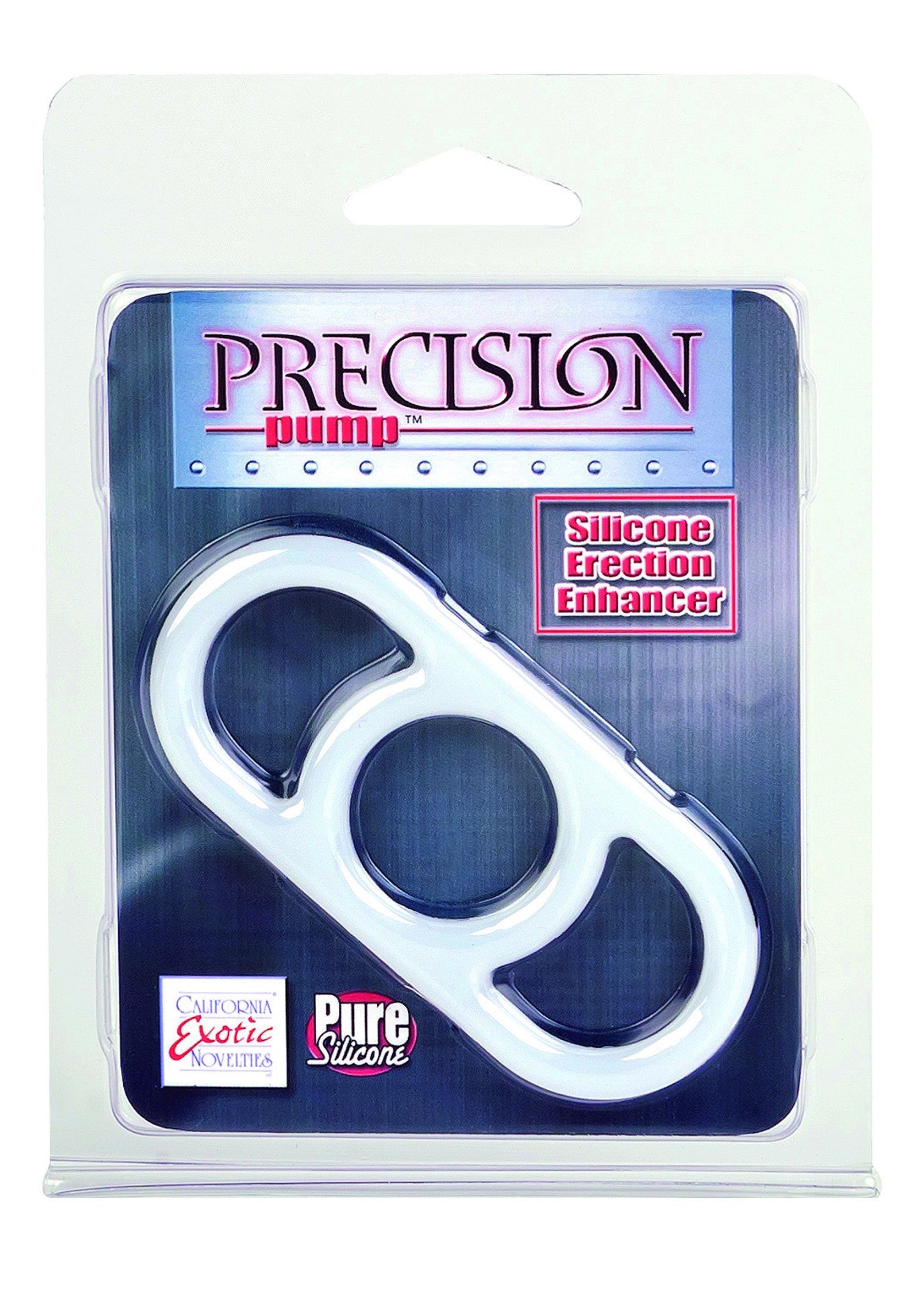 Améliorateur d'érection en silicone Precision Pump, pour une performance améliorée et un plaisir accru.; Precision Pump siliconen erectie-verbeteraar voor verbeterde prestaties en meer plezier.; Precision Pump silicone erection enhancer for enhanced performance and pleasure.