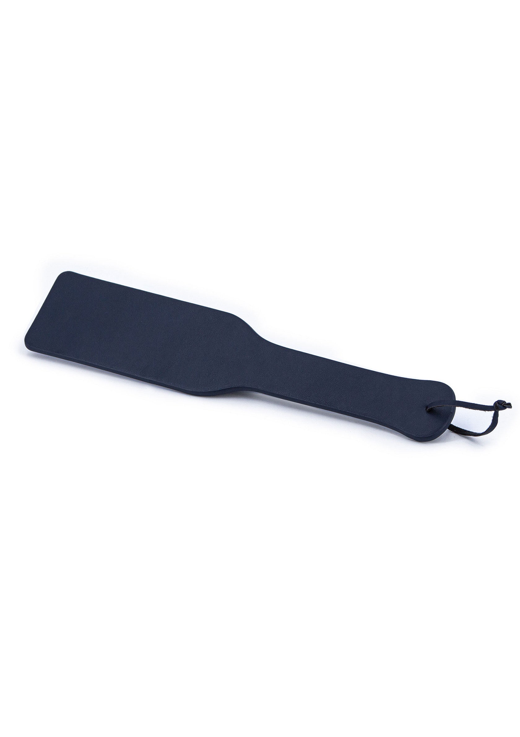 Palette de fessée noire pour jeux coquins et BDSM.; Zwarte paddle voor stout spel en BDSM.; Black spanking paddle for kinky play and BDSM.