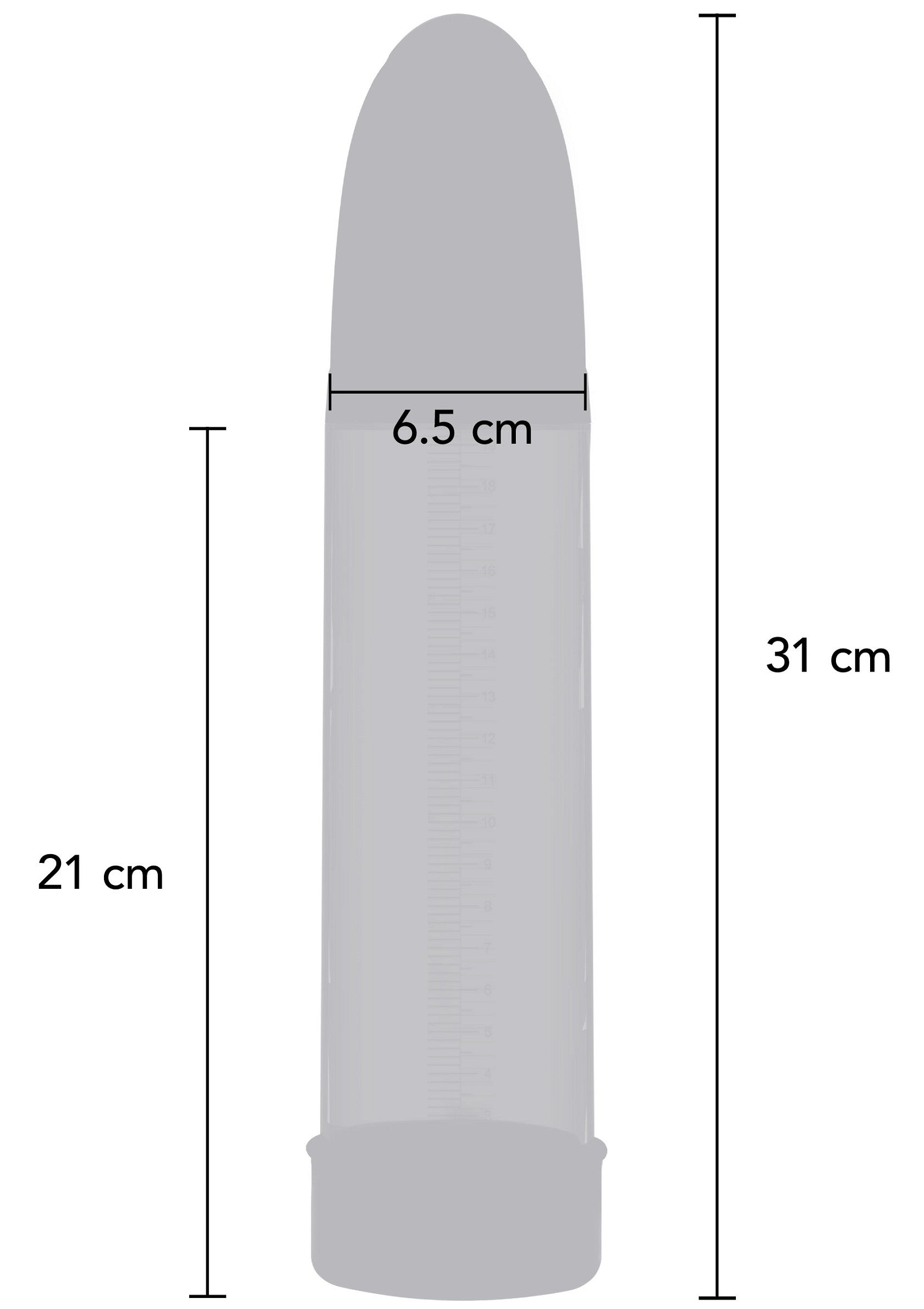 Dimensions du produit : 21 cm x 31 cm, diamètre 6.5 cm. Détails pour choisir la bonne taille. ; Productafmetingen: 21 cm x 31 cm, diameter 6.5 cm. Details om de juiste maat te kiezen.; Product dimensions: 21 cm x 31 cm, diameter 6.5 cm. Details to choose the right size.