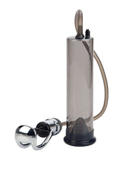 Pompe à pénis pour homme, pour une augmentation de la taille en toute sécurité et confortable.; Penis pomp voor mannen, voor veilige en comfortabele maat vergroting.; Men's penis pump, for safe and comfortable size enhancement.