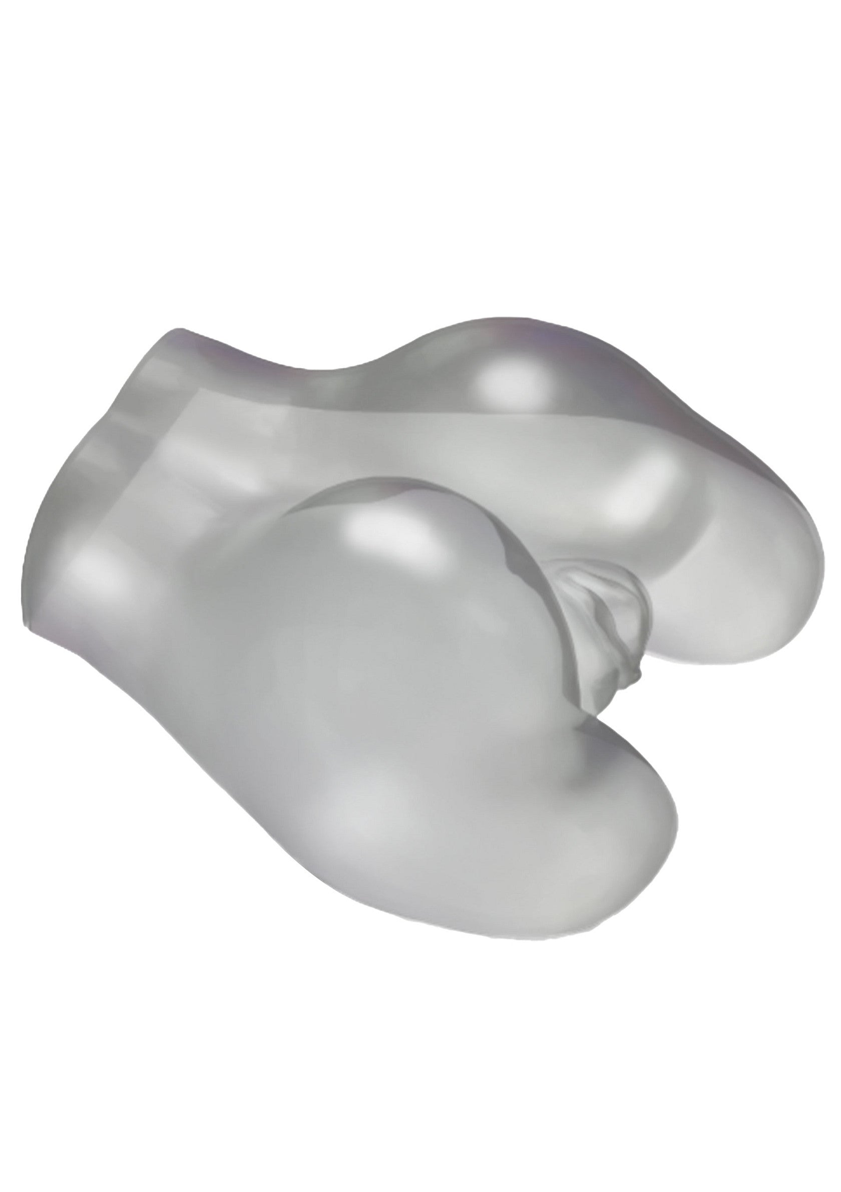 Présentoir buste féminin translucide, idéal pour bijoux et accessoires. Design épuré et moderne.; Transparante vrouwelijke buste display, ideaal voor sieraden en accessoires. Strak en modern design.; Translucent female torso display, perfect for jewelry and accessories. Sleek and modern design.