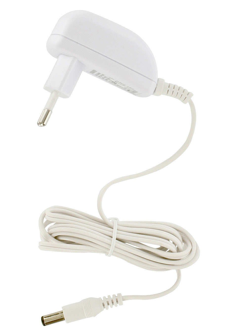 Adaptateur secteur blanc avec cordon pour alimenter vos appareils. Compact et pratique.; Witte stroomadapter met snoer om uw apparaten van stroom te voorzien. Compact en handig.; White power adapter with cord to power your devices. Compact and convenient.
