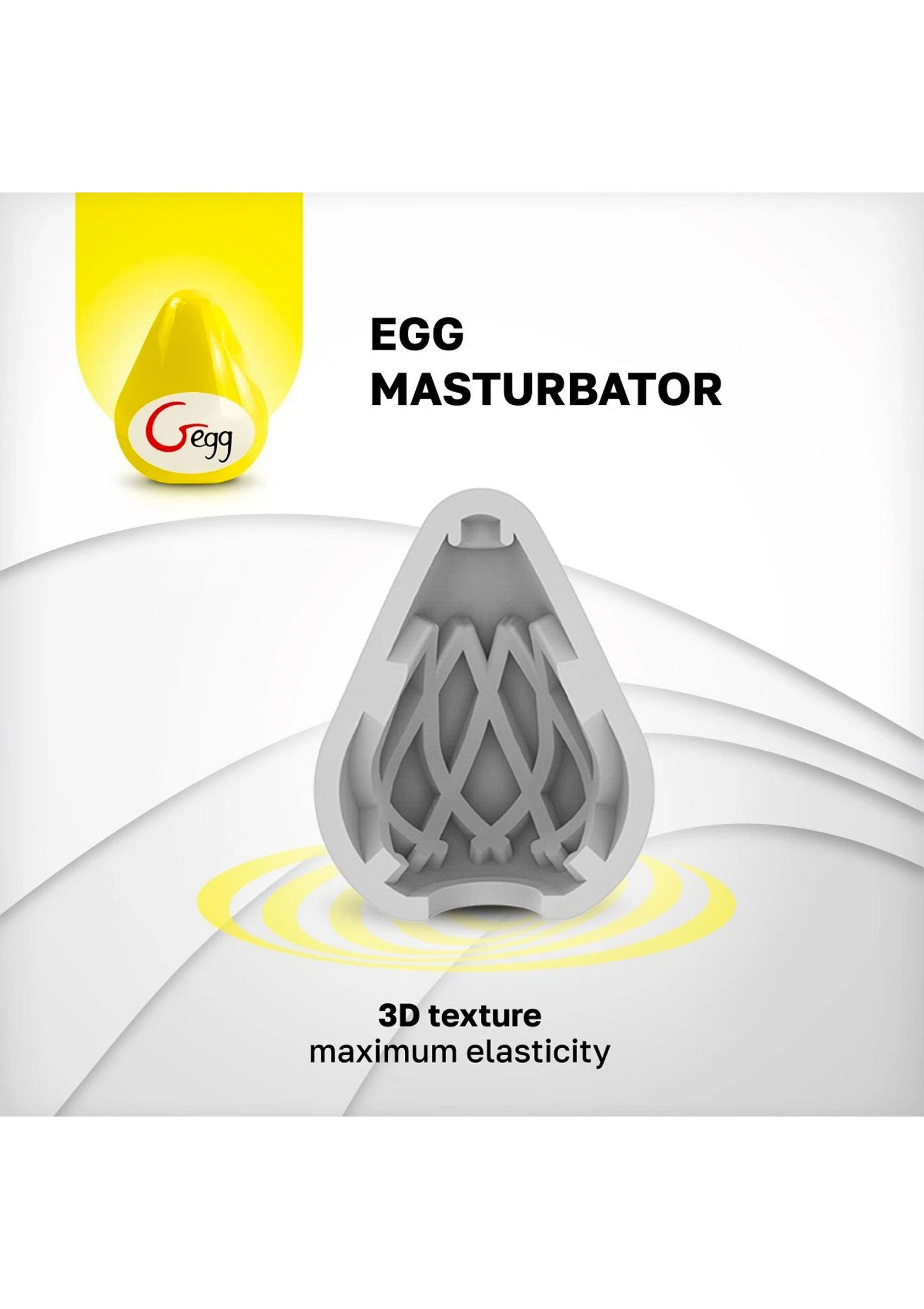 Egg Masturbateur: texture 3D, élasticité maximale pour une expérience intense. Découvrez le plaisir ultime!; Egg Masturbator: 3D textuur, maximale elasticiteit voor een intense ervaring. Ontdek ultiem plezier!; Egg Masturbator: 3D texture, maximum elasticity for an intense experience. Discover ultimate pleasure!