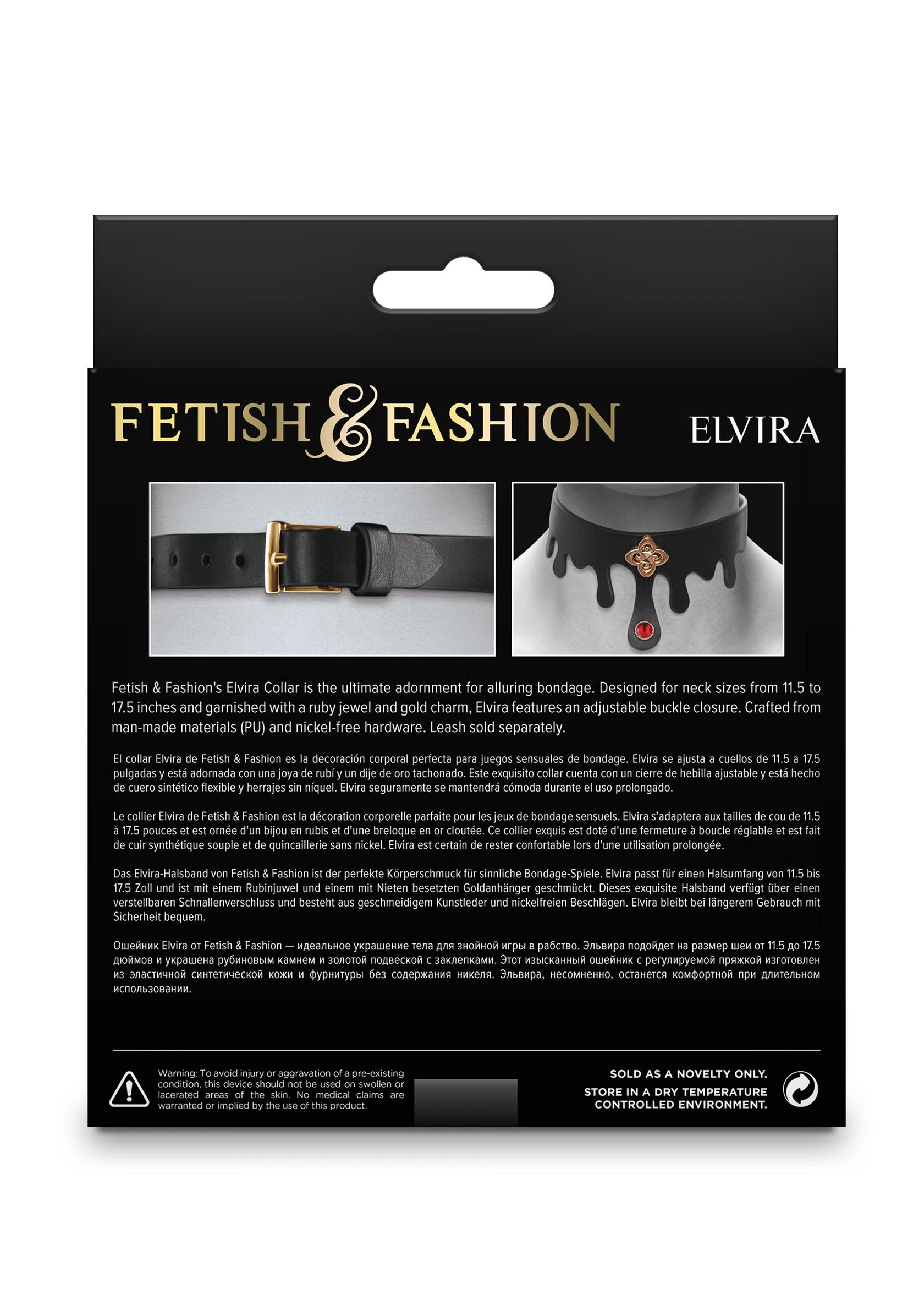 NS Novelties Elvira Collar