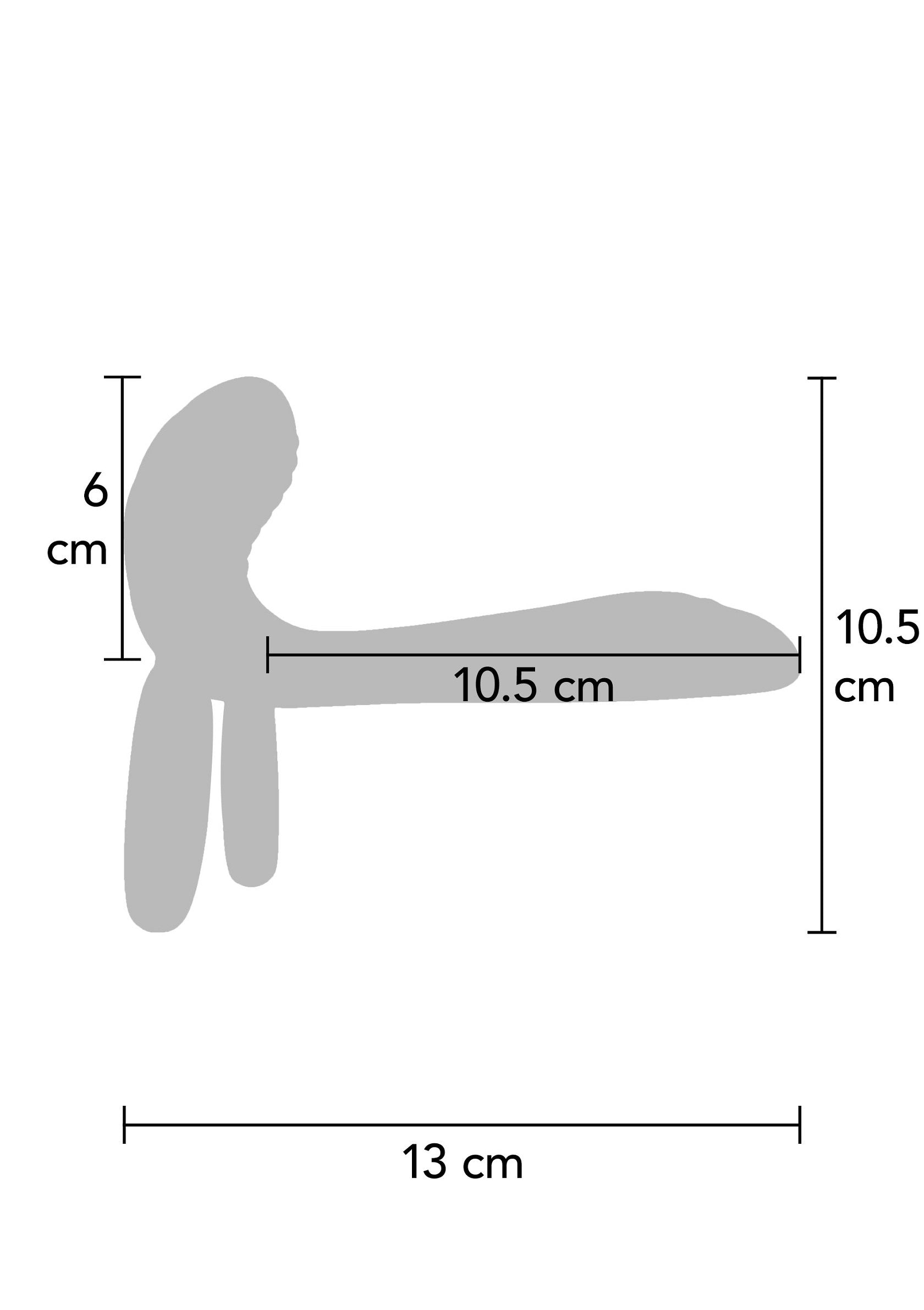 Dimensions détaillées d'un produit : 6cm x 10.5cm x 13cm. Guide des tailles précis pour faciliter votre choix.; Gedetailleerde productafmetingen: 6cm x 10.5cm x 13cm. Nauwkeurige maattabel om uw keuze te vergemakkelijken.; Detailed product dimensions: 6cm x 10.5cm x 13cm. Accurate size guide to facilitate your choice.