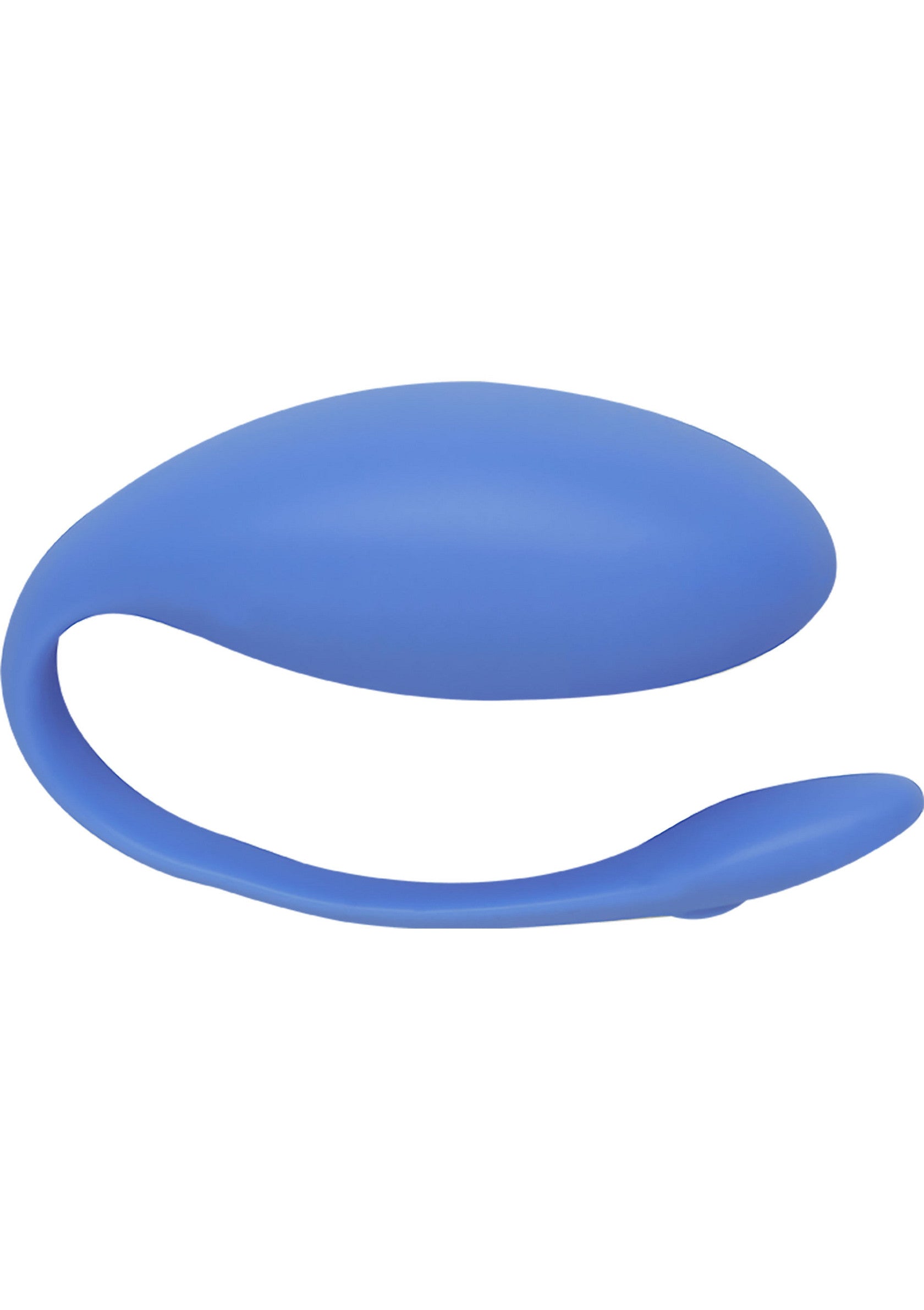 Masseur de couple en silicone bleu pour plus de plaisir.; Blauwe siliconen koppelstimulator voor meer plezier.; Blue silicone couple massager for more pleasure.