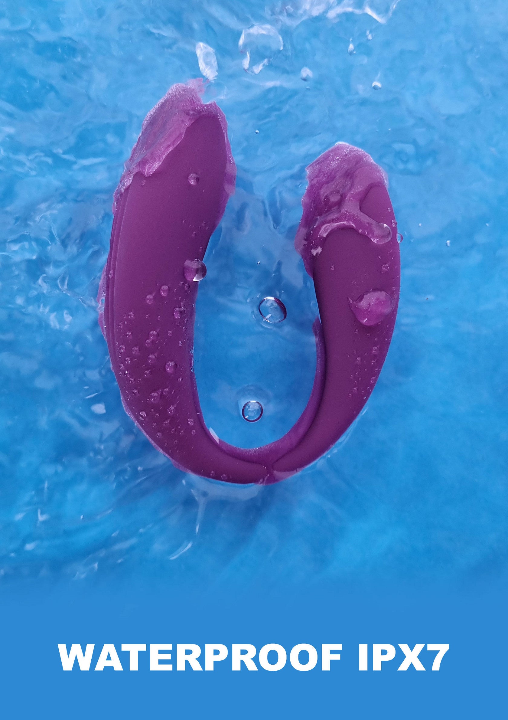 Vibromasseur clitoridien étanche IPX7. Profitez d'un plaisir intense dans le bain ou sous la douche !; Waterdichte IPX7 clitoris stimulator. Geniet van intens genot in bad of onder de douche!; Waterproof IPX7 clitoral vibrator. Enjoy intense pleasure in the bath or shower!