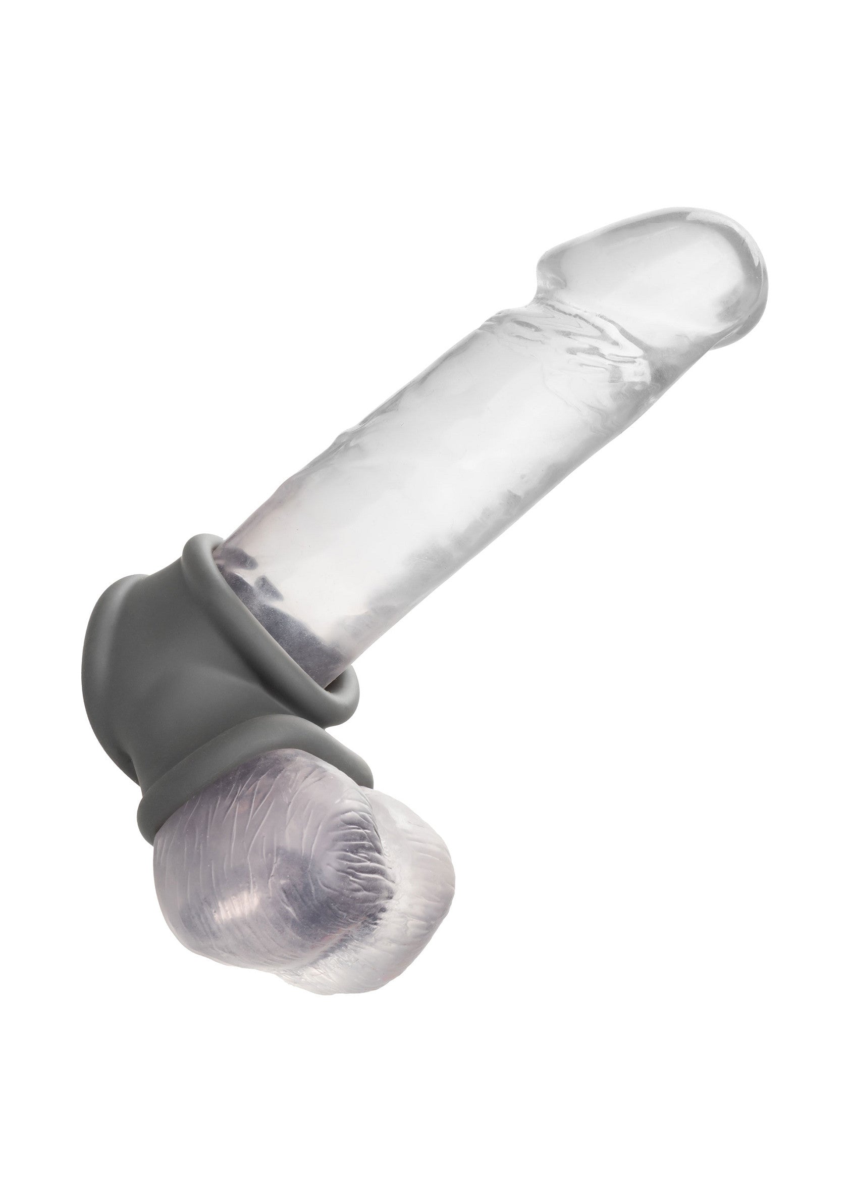 Manchon pénien texturé transparent. Augmentez votre plaisir avec cet accessoire excitant.; Transparante penis sleeve met textuur. Verhoog uw plezier met dit opwindende accessoire.; Textured clear penis sleeve. Enhance your pleasure with this exciting accessory.