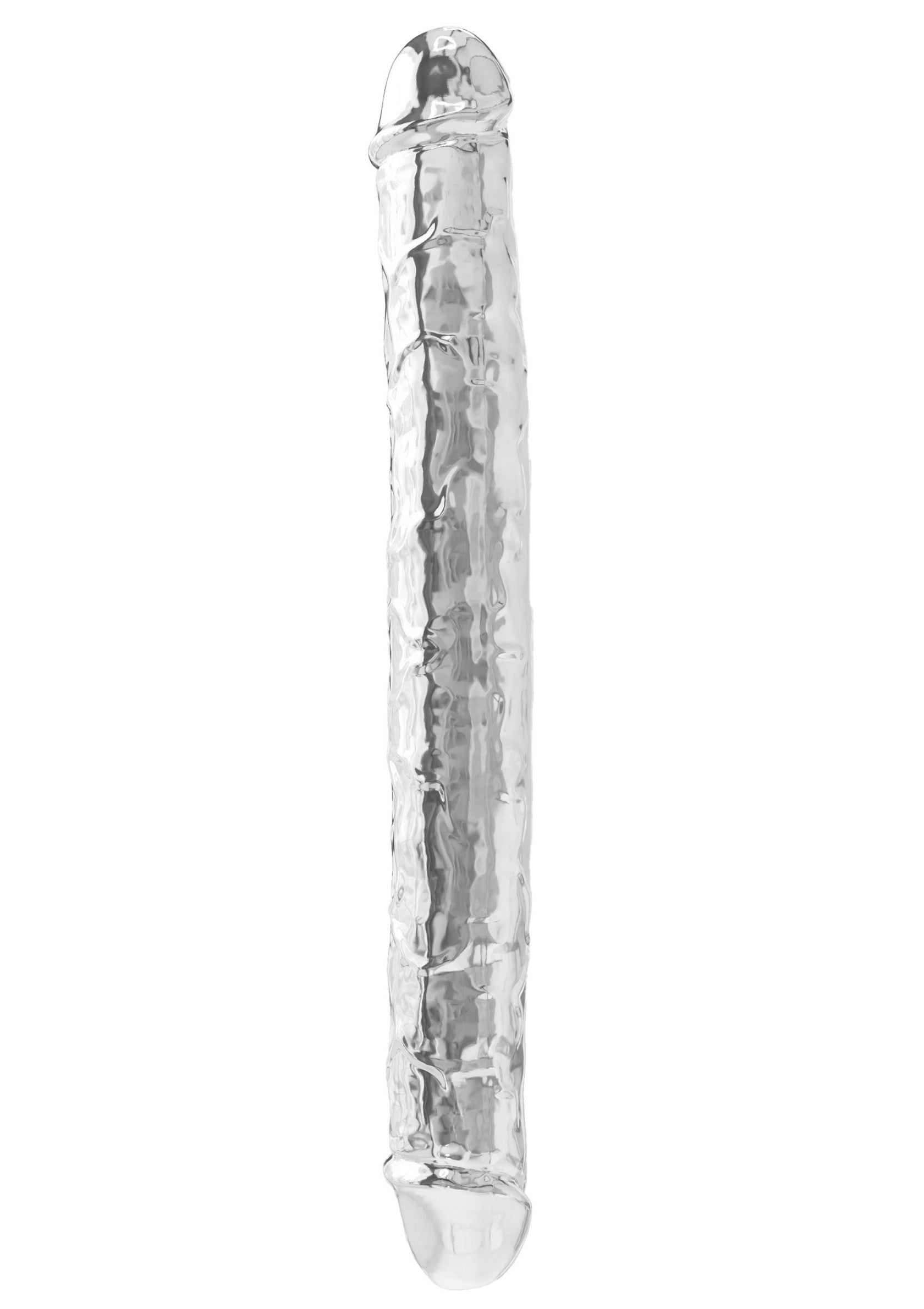 ToyJoy Clear Double Dong TPE 34.5 cm