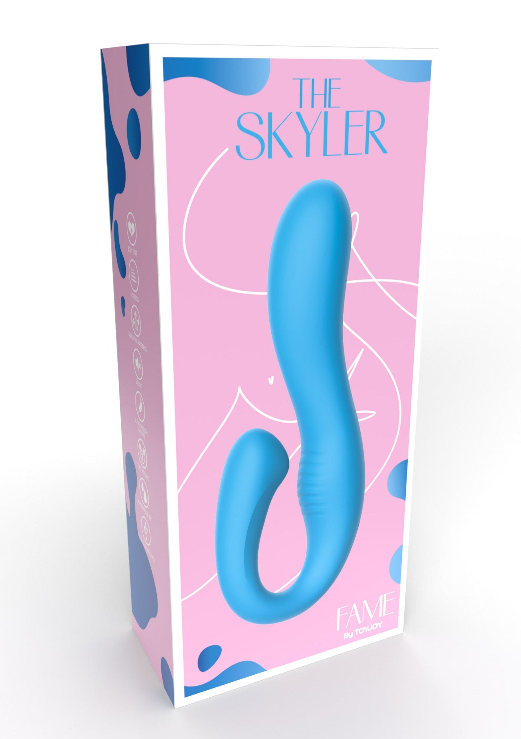Découvrez The Skyler, un vibromasseur innovant pour une expérience unique. Design élégant, sensations intenses garanties !; Ontdek The Skyler, een innovatieve vibrator voor een unieke ervaring. Elegant design, intense sensaties gegarandeerd!; Discover The Skyler, an innovative vibrator for a unique experience. Elegant design, intense sensations guaranteed!