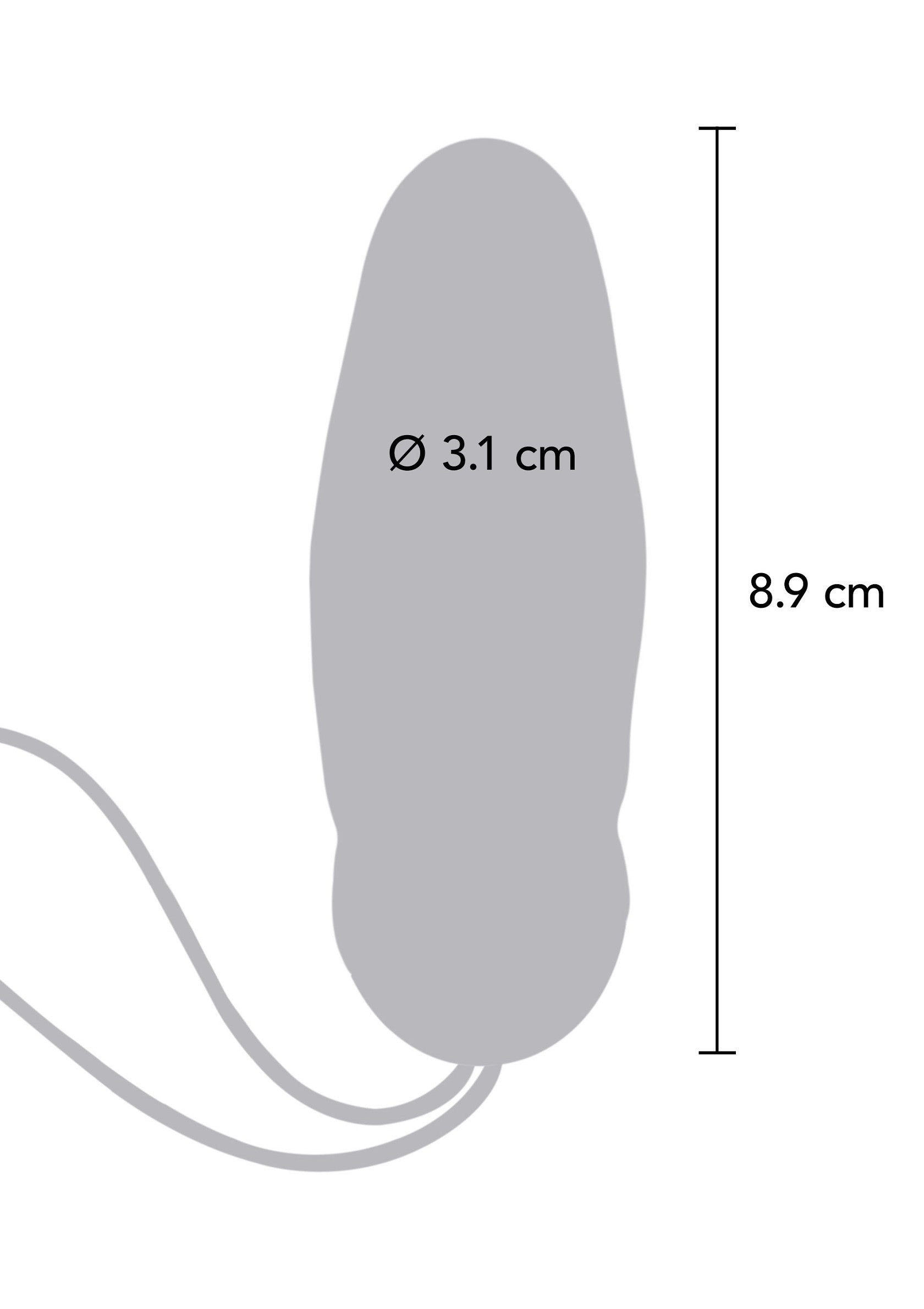 Image schématique d'un jouet avec dimensions, idéal pour les achats en ligne. Diamètre 3,1 cm, longueur 8,9 cm.; Schema van speeltje met afmetingen, ideaal voor online aankopen. Diameter 3,1 cm, lengte 8,9 cm.; Schematic image of a toy with dimensions, ideal for online shopping. Diameter 3.1 cm, length 8.9 cm.