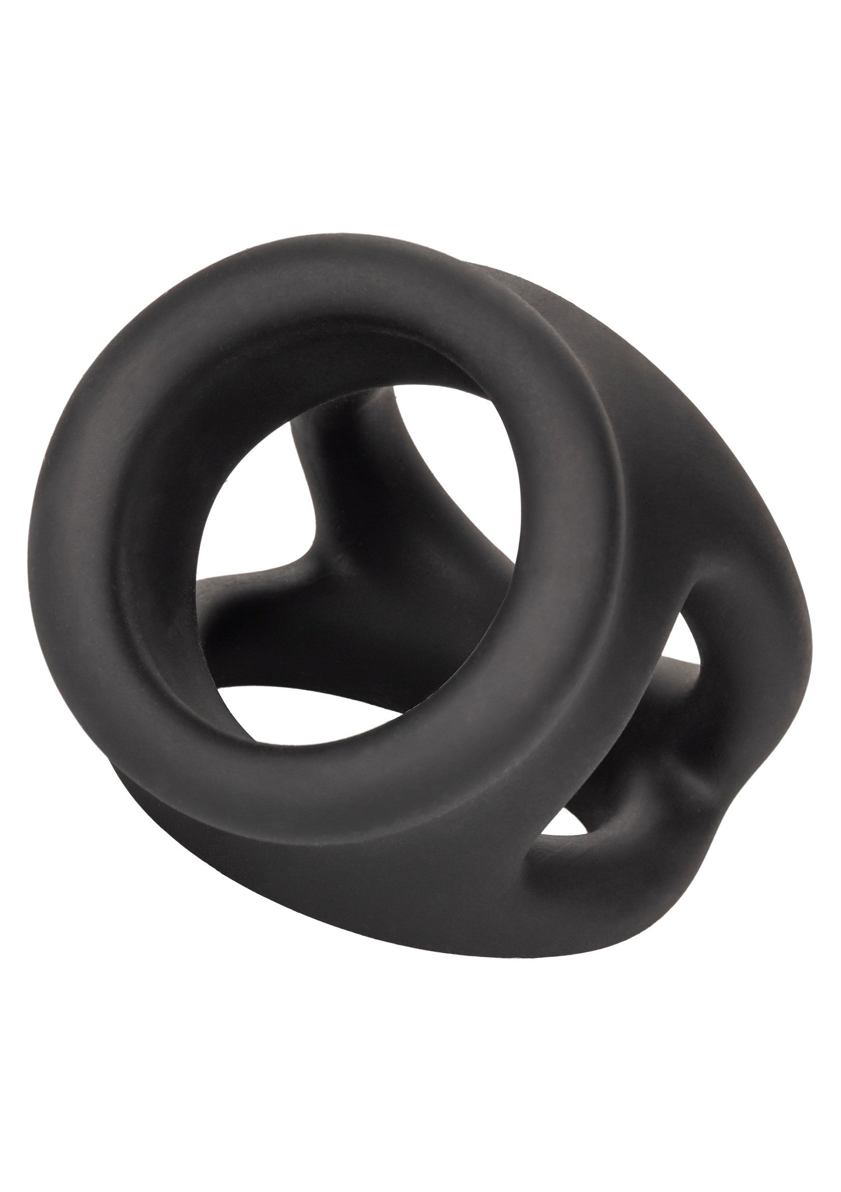 Anneau pénien noir pour une érection plus dure et durable.; Zwarte penisring voor een hardere, langdurige erectie.; Black cock ring for a harder, longer lasting erection.