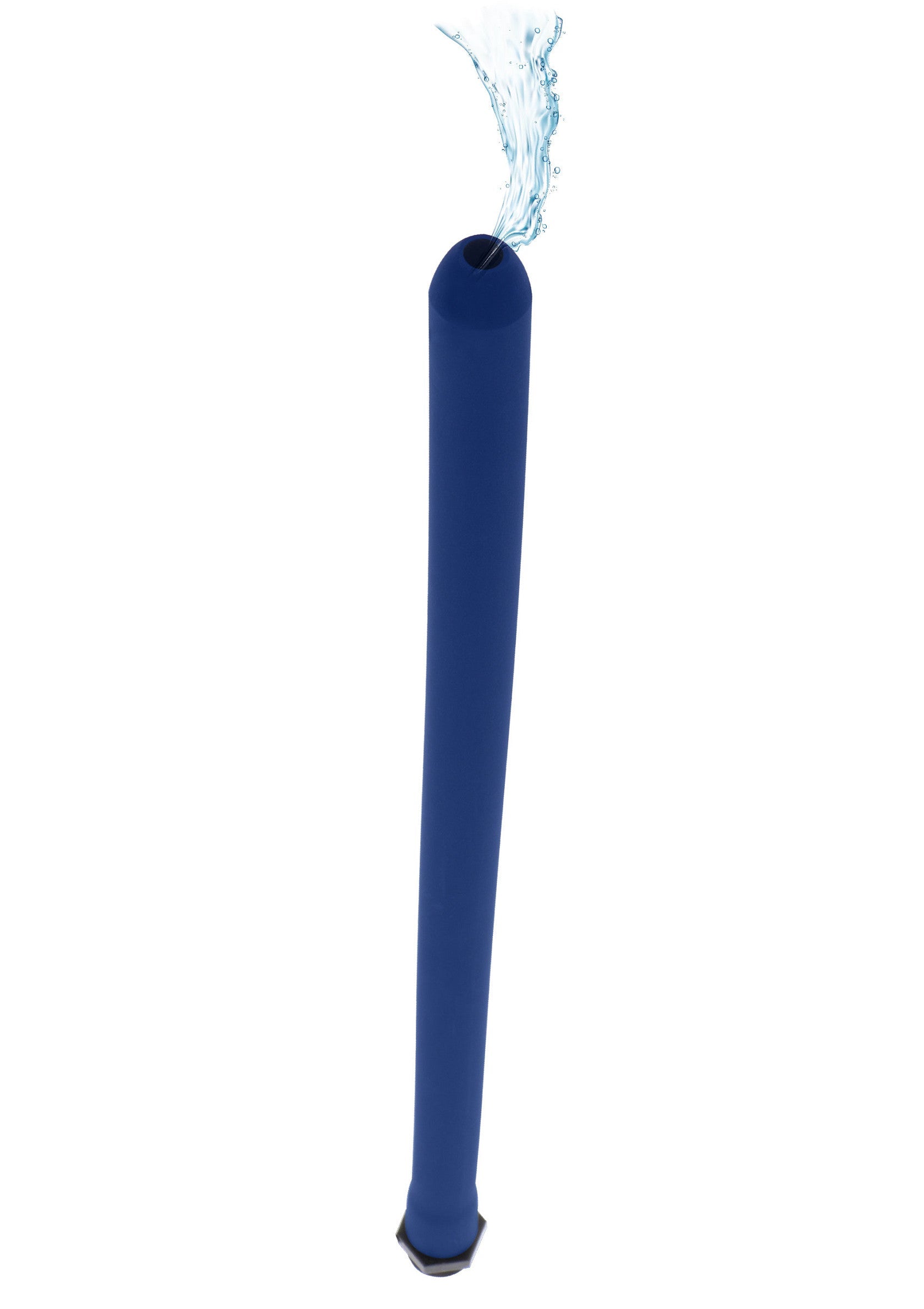 Vibrateur bleu étanche pour des plaisirs aquatiques intenses. Explorez votre sensualité avec ce jouet polyvalent et discret.; Waterdichte blauwe vibrator voor intense waterpret. Ontdek je sensualiteit met dit veelzijdige en discrete speeltje.; Waterproof blue vibrator for intense aquatic pleasure. Explore your sensuality with this versatile and discreet toy.