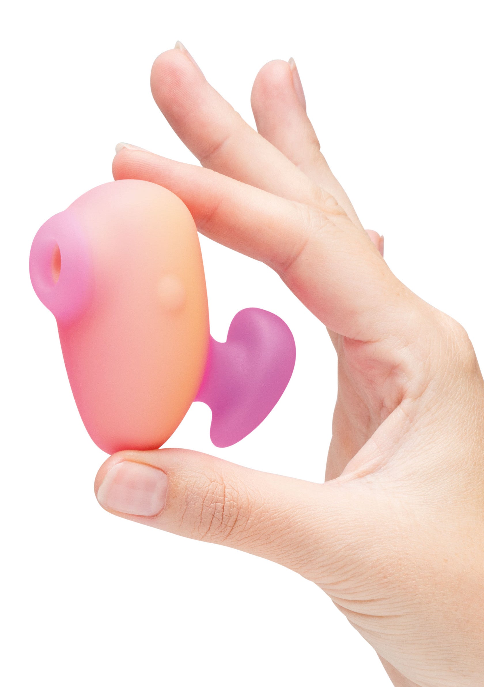 Jouet de plaisir intime rose et violet, pour adultes.; Roze en paars intiem speeltje voor volwassenen.; Pink & purple intimate pleasure toy for adults.
