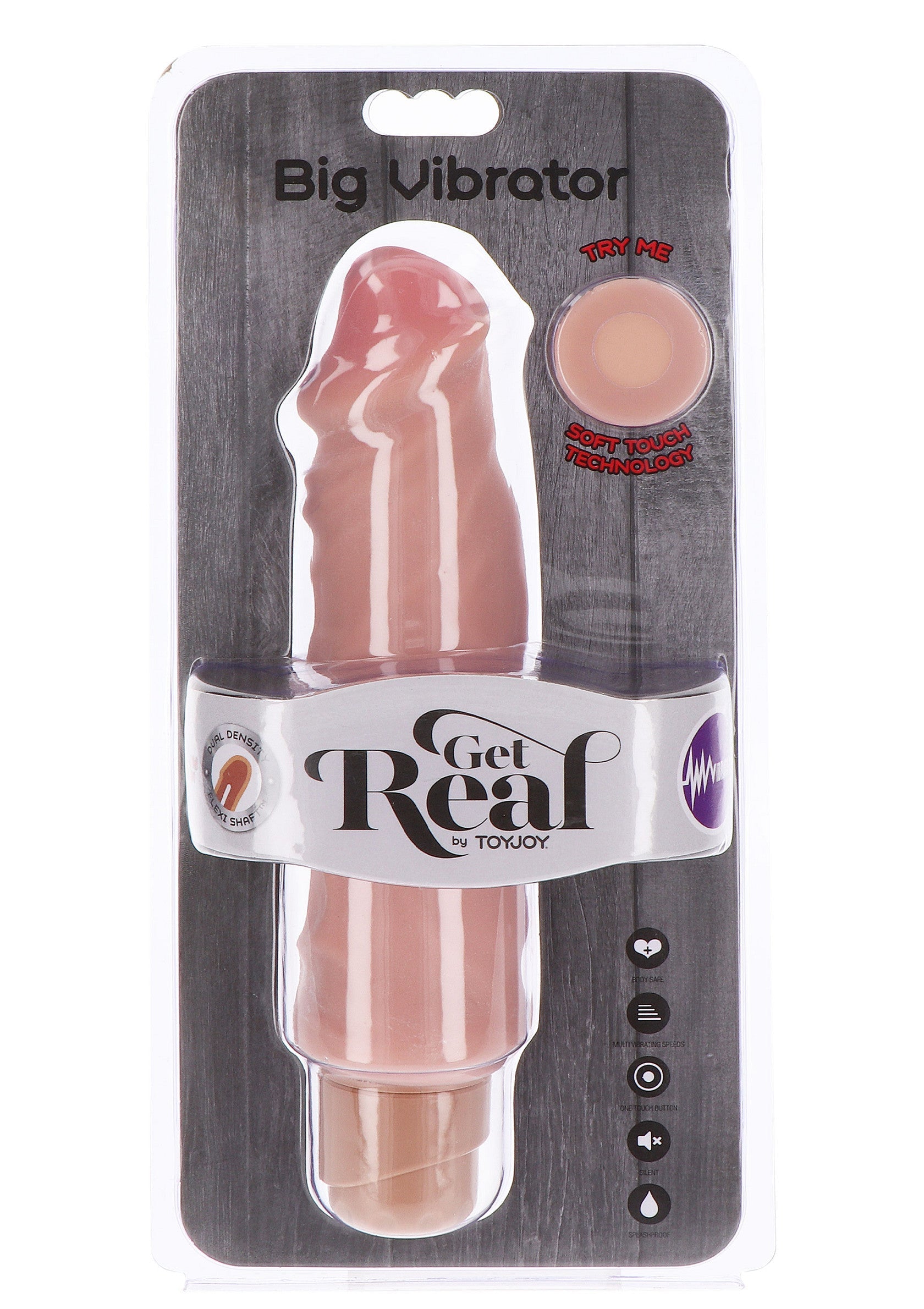 ToyJoy Dual Density Vibrator TPE 23 cm