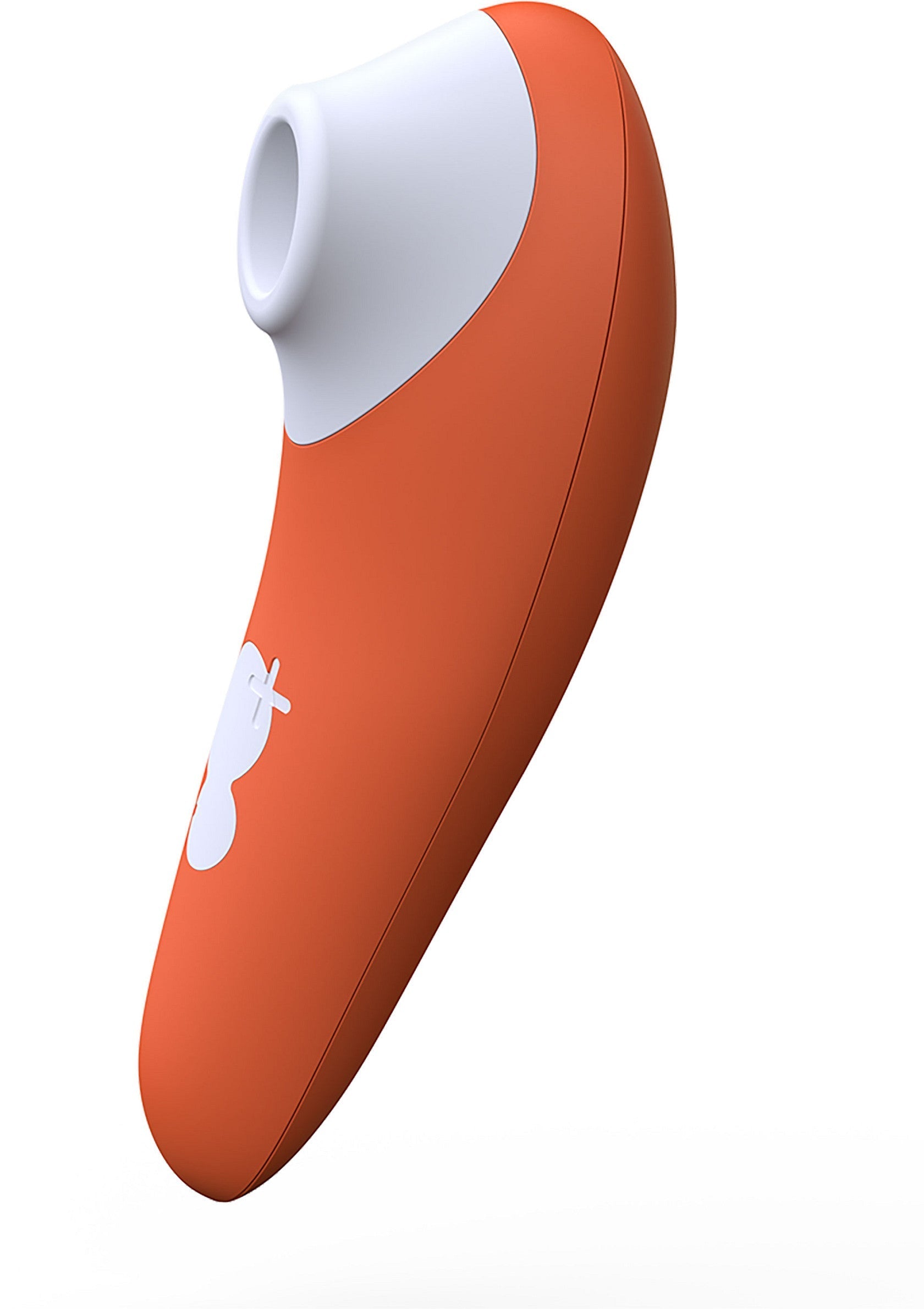 Manchon de plaisir texturé orange et blanc pour le plaisir des hommes.; Oranje en witte getextureerde masturbator voor mannen.; Orange & white textured pleasure sleeve for men's enjoyment.