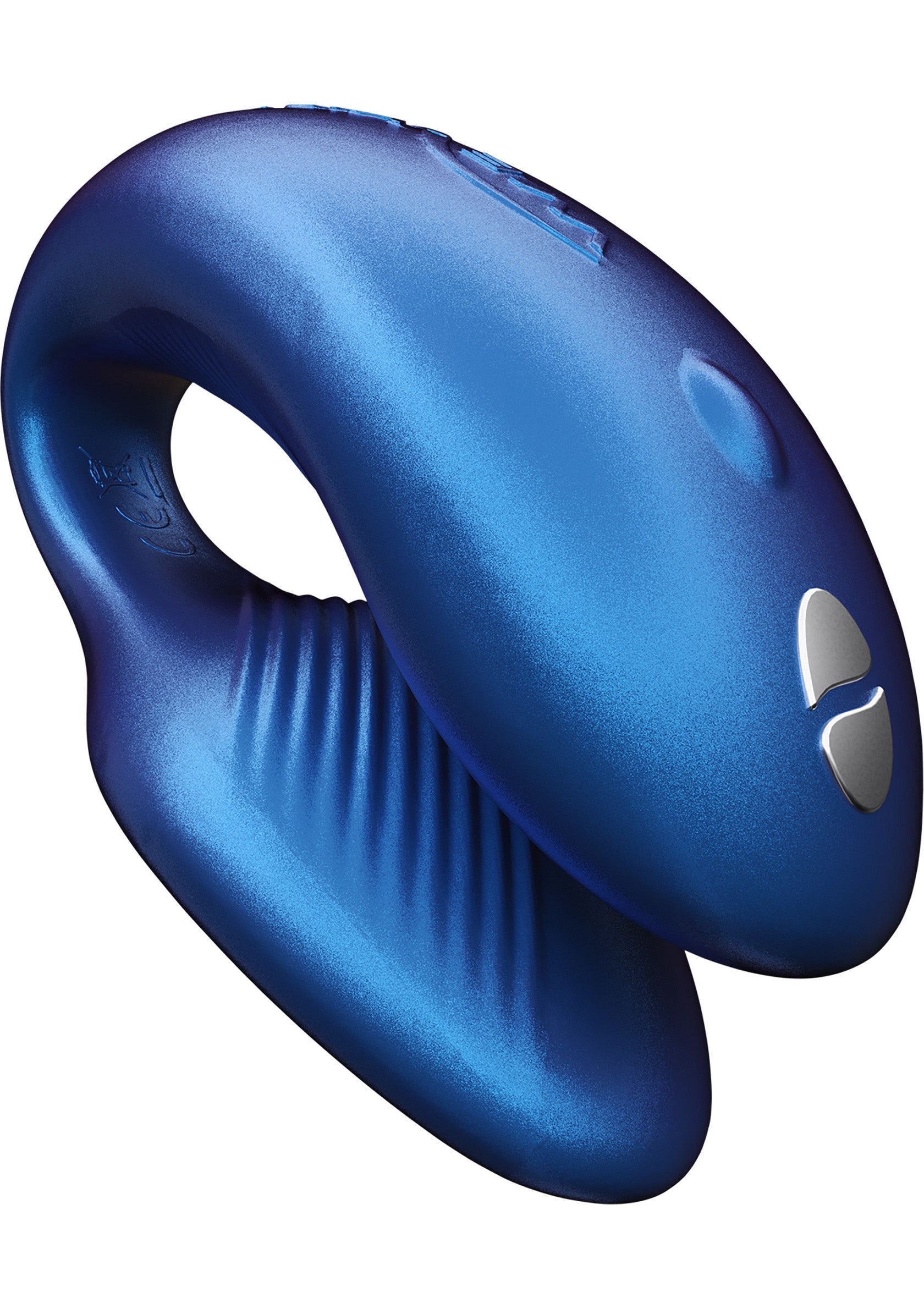 Masseur personnel bleu vibrant pour le plaisir sensuel et la détente. Explorez de nouvelles sensations avec cet appareil élégant.; Blauwe vibrerende stimulator voor sensueel genot en ontspanning. Ontdek nieuwe sensaties met dit stijlvolle apparaat.; Blue vibrating personal massager for sensual pleasure and relaxation. Explore new sensations with this stylish device.