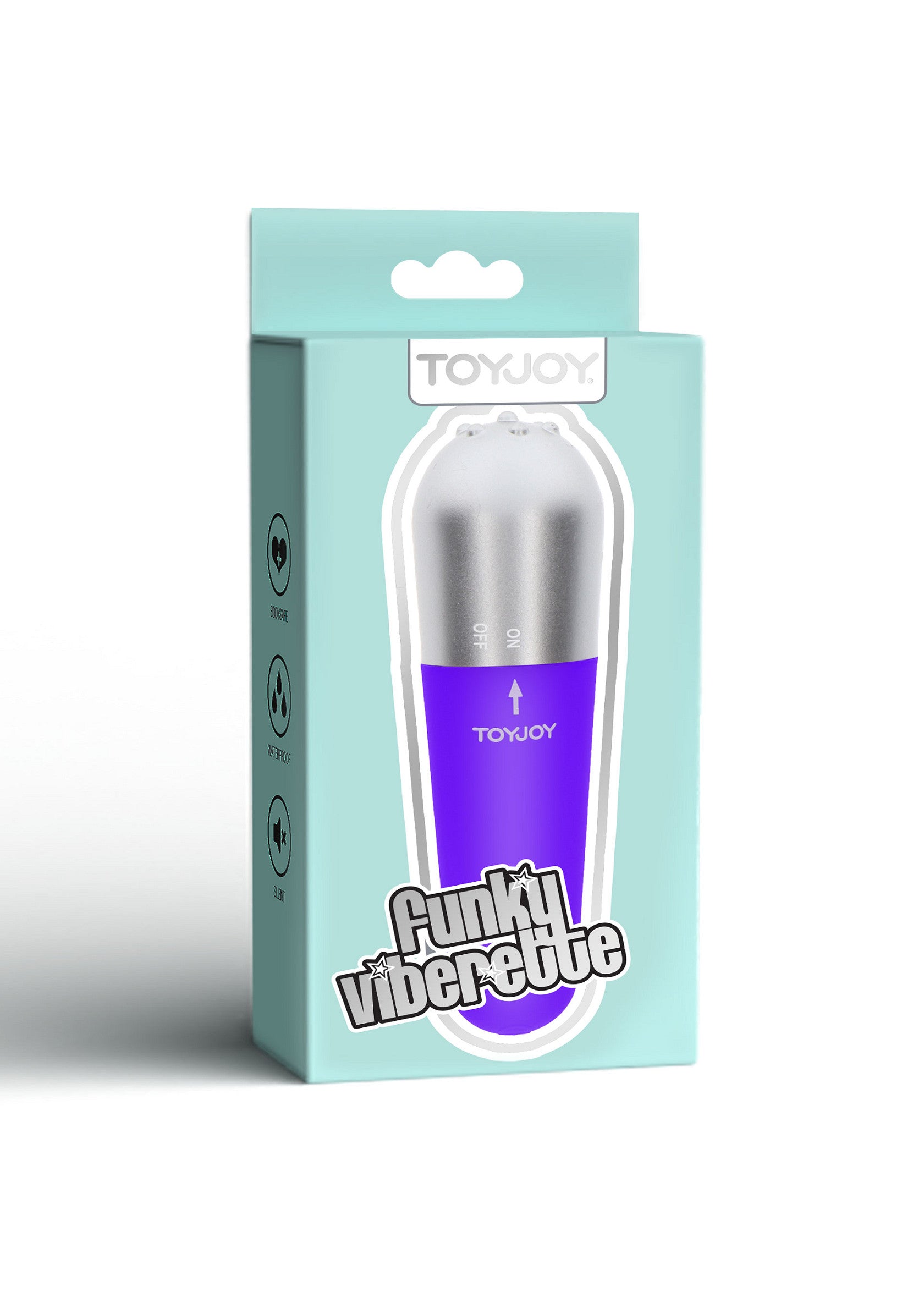 ToyJoy Funky Viberette : vibromasseur personnel compact et puissant. Design amusant et discret. Plaisir intense garanti !; ToyJoy Funky Viberette: compacte, krachtige persoonlijke vibrator. Leuk & discreet design. Gegarandeerd intens plezier!; ToyJoy Funky Viberette: compact, powerful personal vibrator. Fun & discreet design. Guaranteed intense pleasure!
