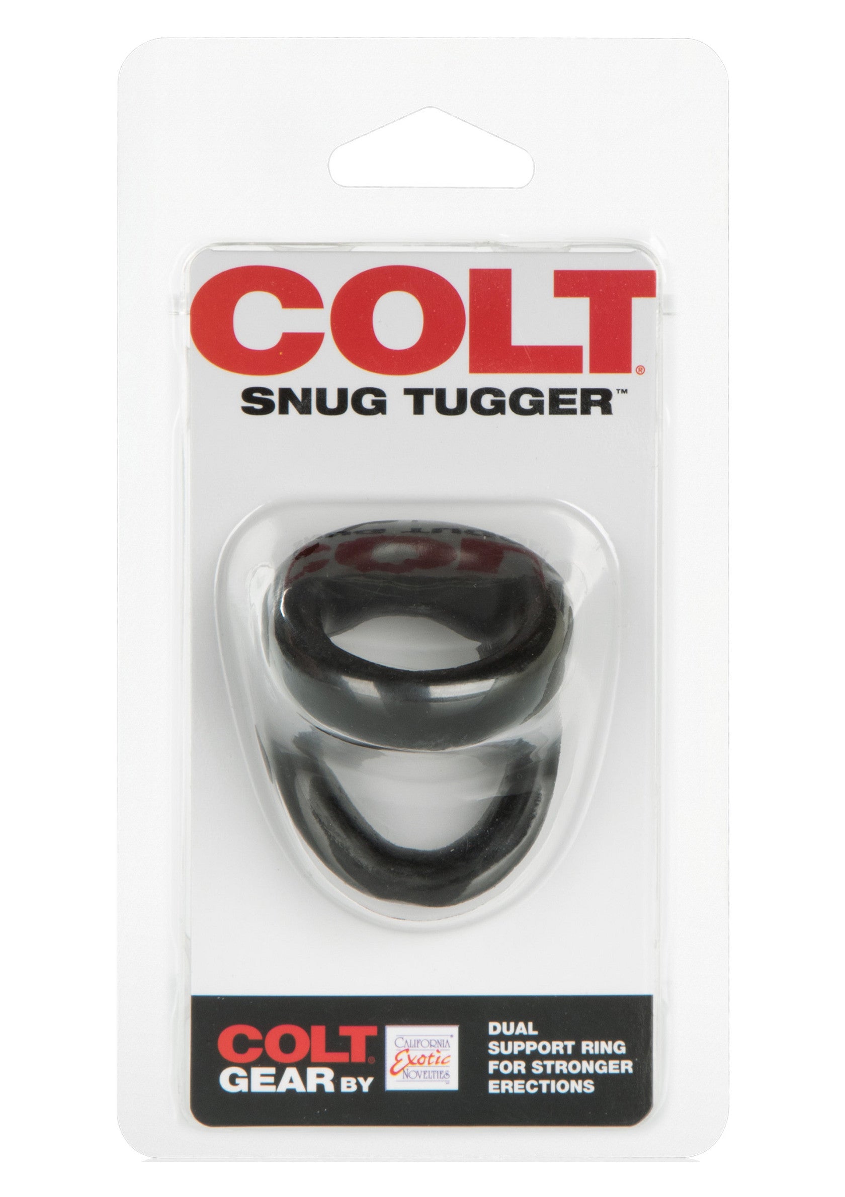 Anneau pénien Colt Snug Tugger pour des érections plus fortes. Accessoire de plaisir pour hommes, qualité supérieure garantie.; Colt Snug Tugger penisring voor sterkere erecties. Premium quality mannen plezier accessoire, gegarandeerde kwaliteit.; Colt Snug Tugger cock ring for stronger erections. Premium quality men's pleasure accessory, guaranteed quality.
