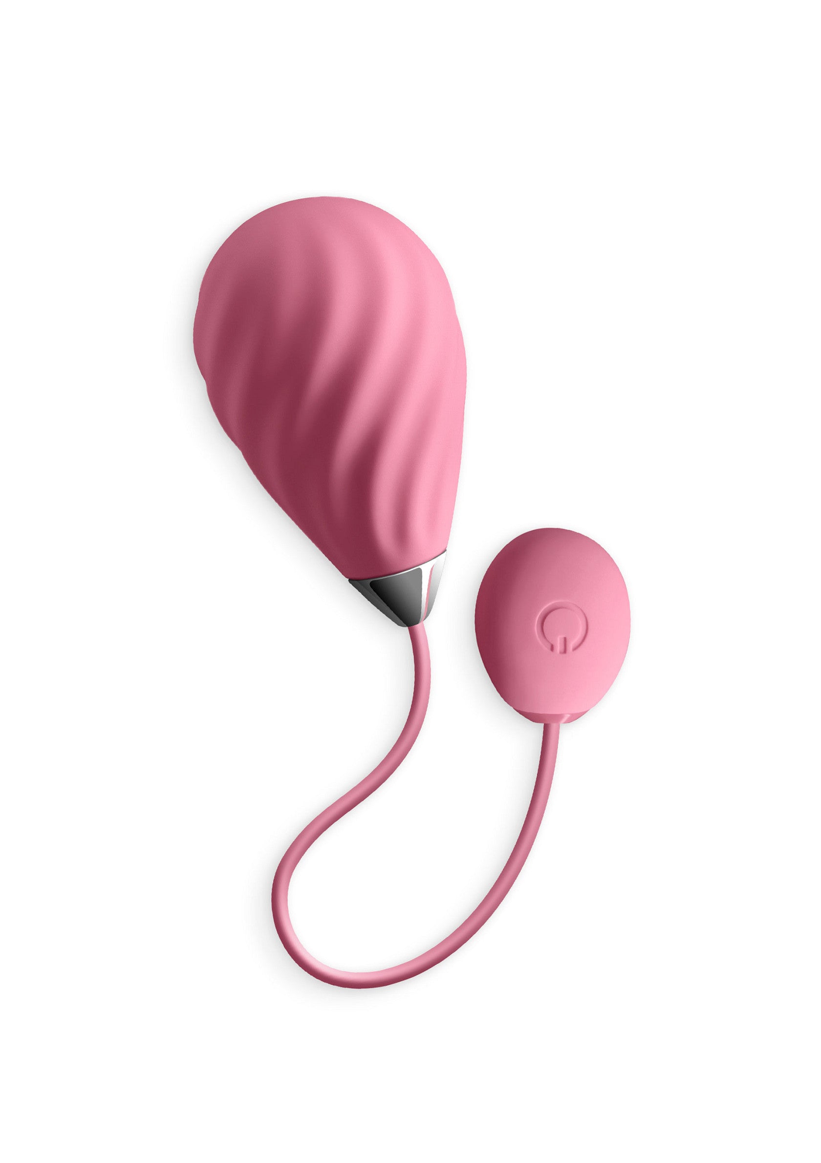 Vibromasseur rose en silicone avec télécommande pour une expérience sensuelle personnalisée.; Roze siliconen vibrator met afstandsbediening voor een persoonlijke sensuele ervaring.; Pink silicone vibrator with remote control for a personalized sensual experience.