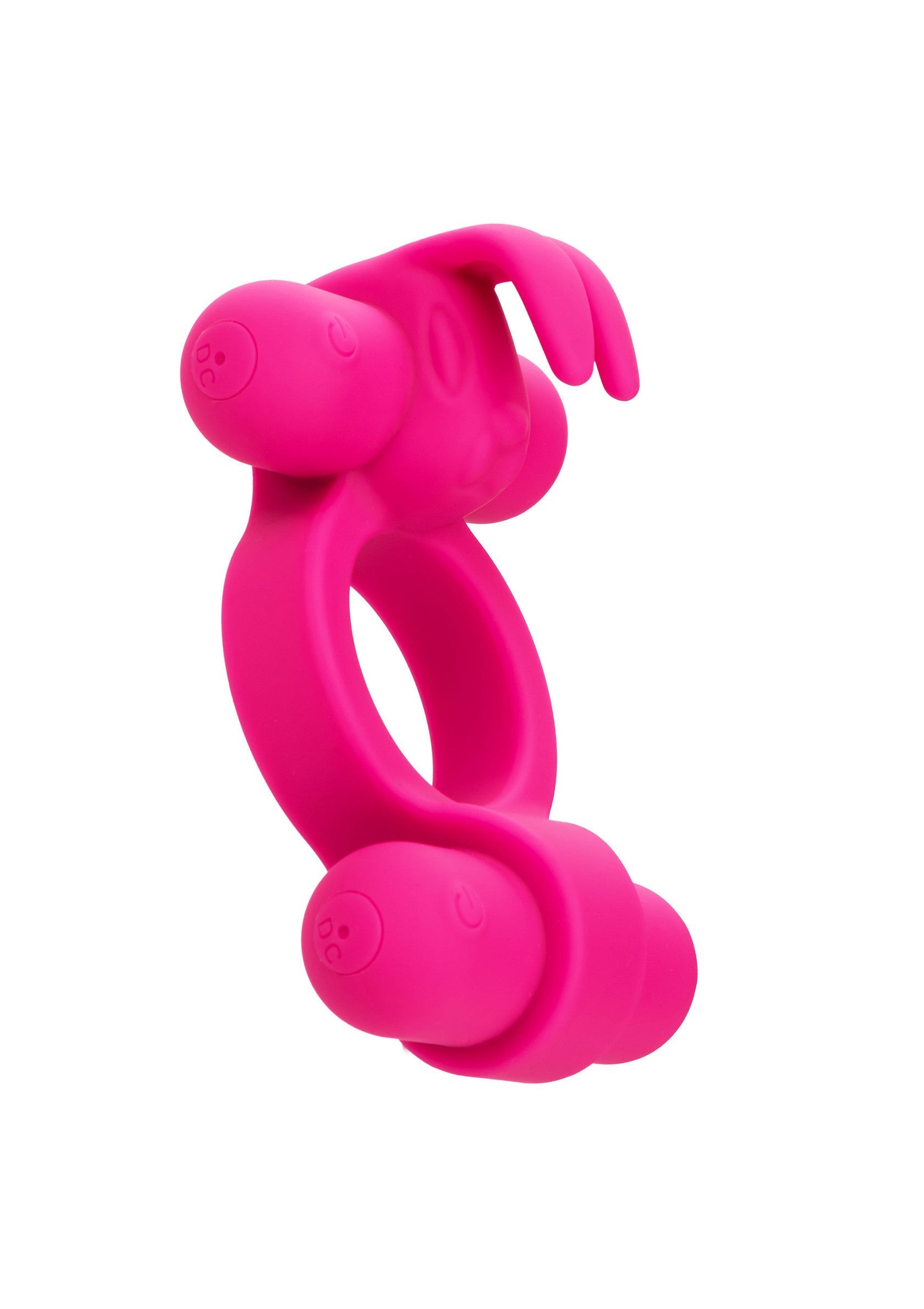 Anneau pénien rose en forme de lapin pour plus de plaisir !; Roze penisring in konijnvorm voor extra plezier!; Pink bunny-shaped cock ring for extra fun!